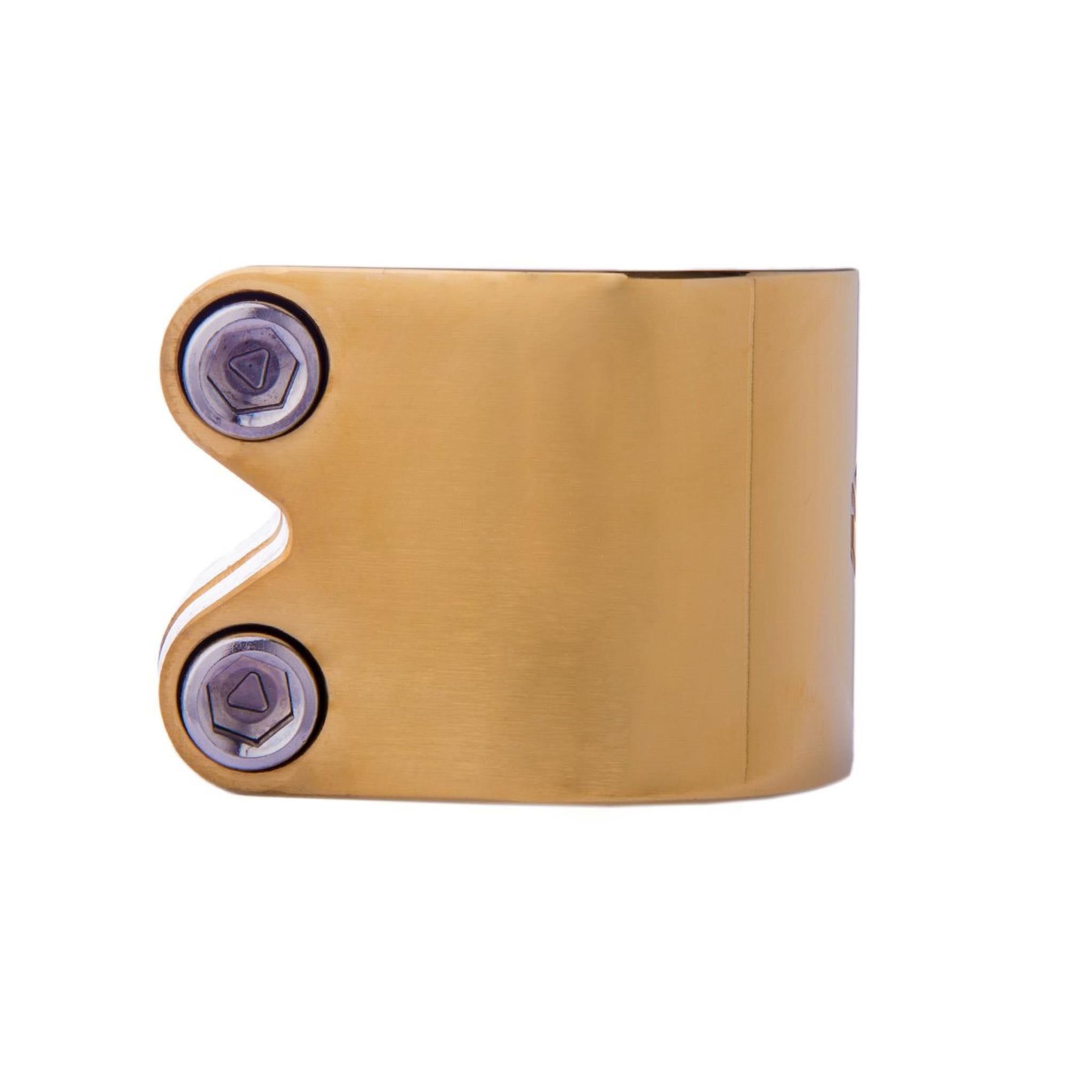 Striker Lux Double Abrazadera Patinete - Gold Chrome- Scootworld.es