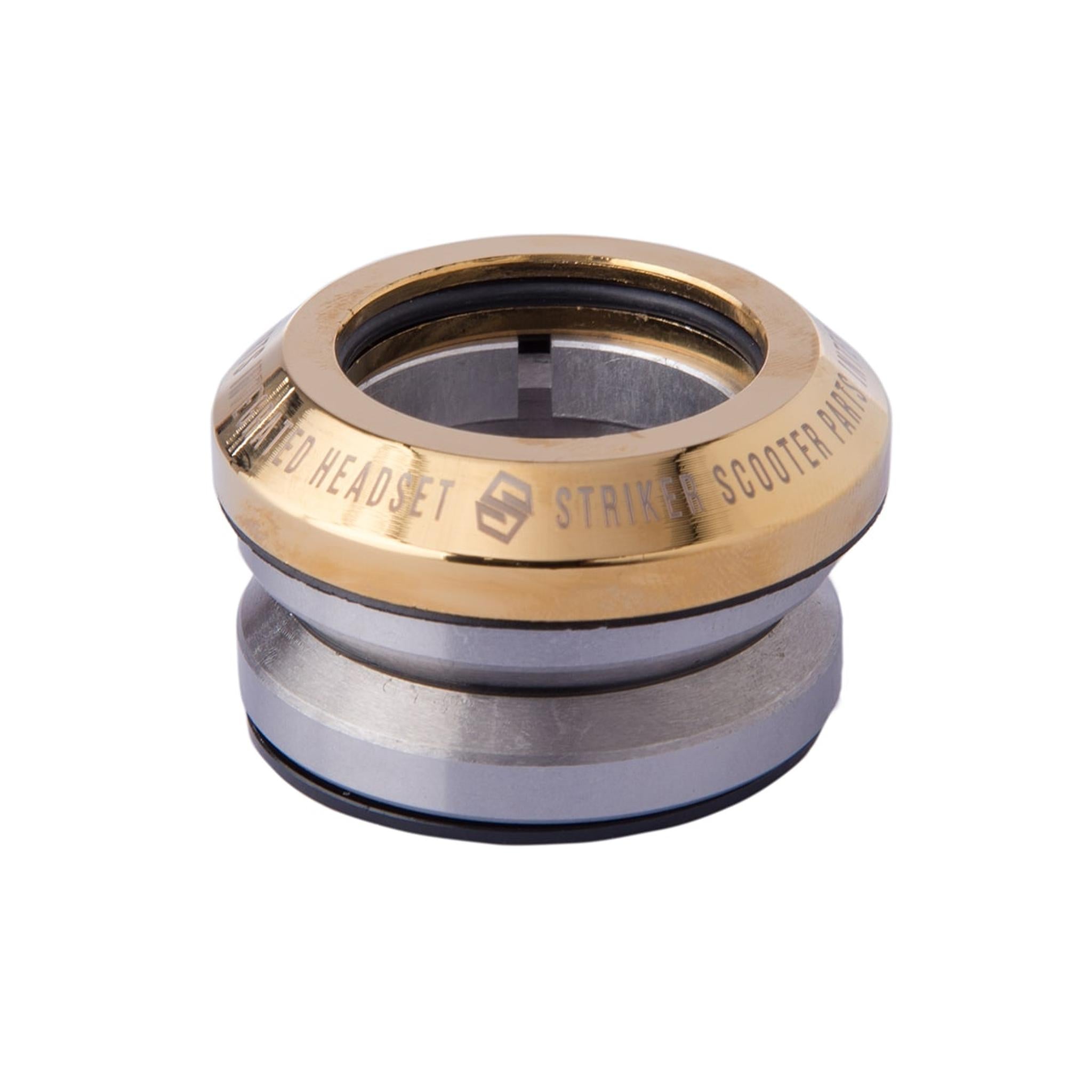 Striker Integrated Juego De Dirección Scooter - Gold- Scootworld.es
