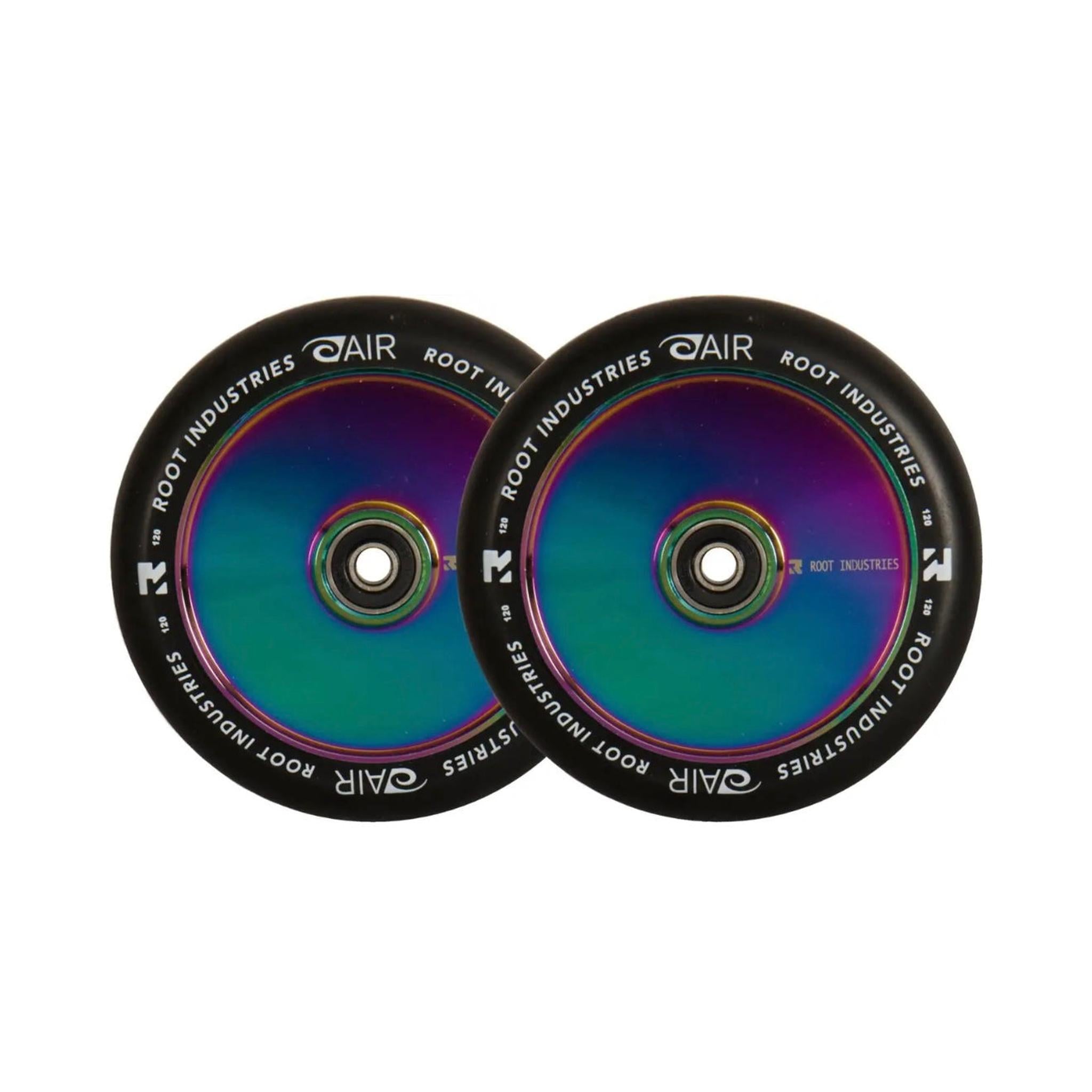 Root Air 120mm Completa Patinete Ruedas Patinete 2 Unidades (Color: Neochrome)- Scootworld.es