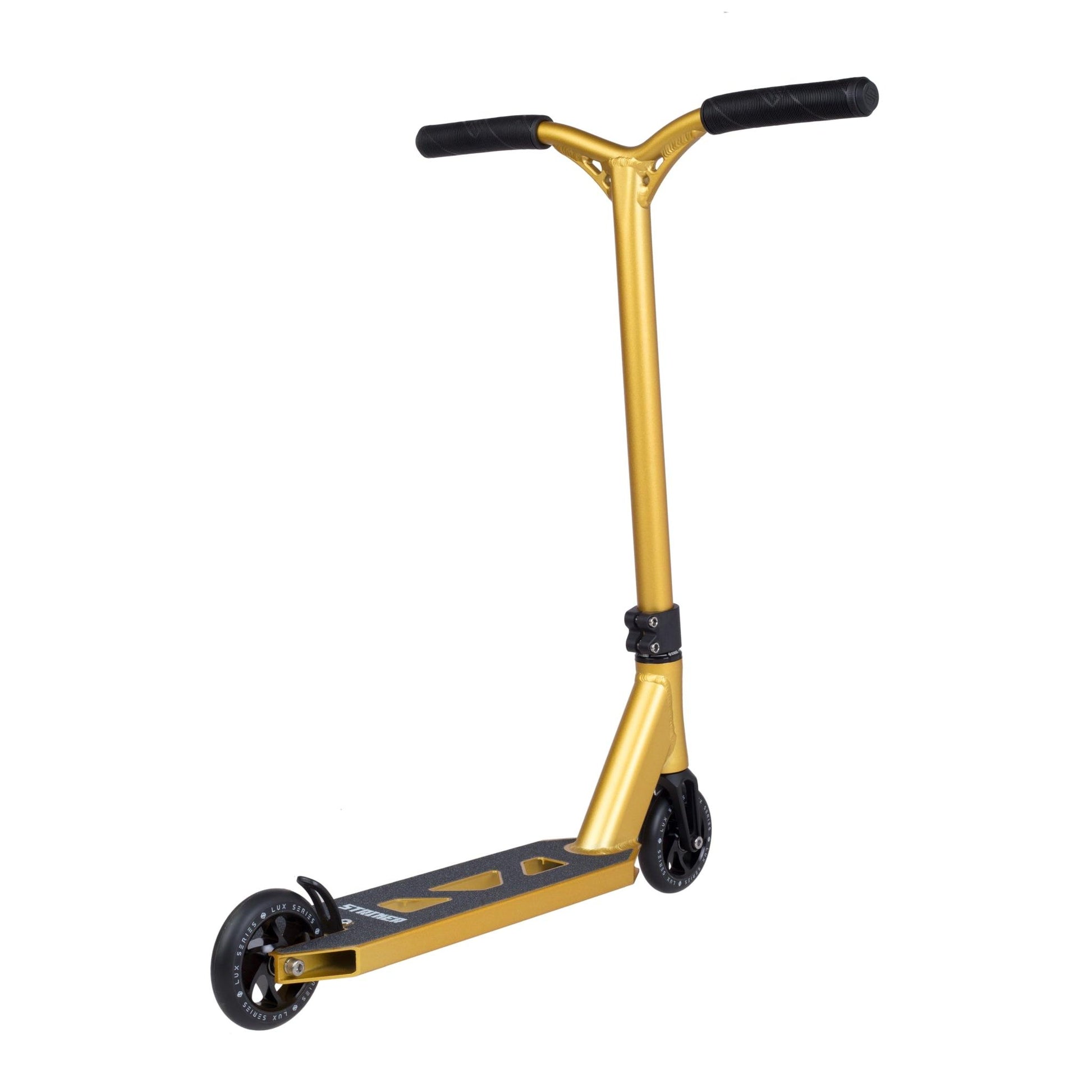Striker Lux Youth Scooter Freestyle - Negro/Gold- Scootworld.es