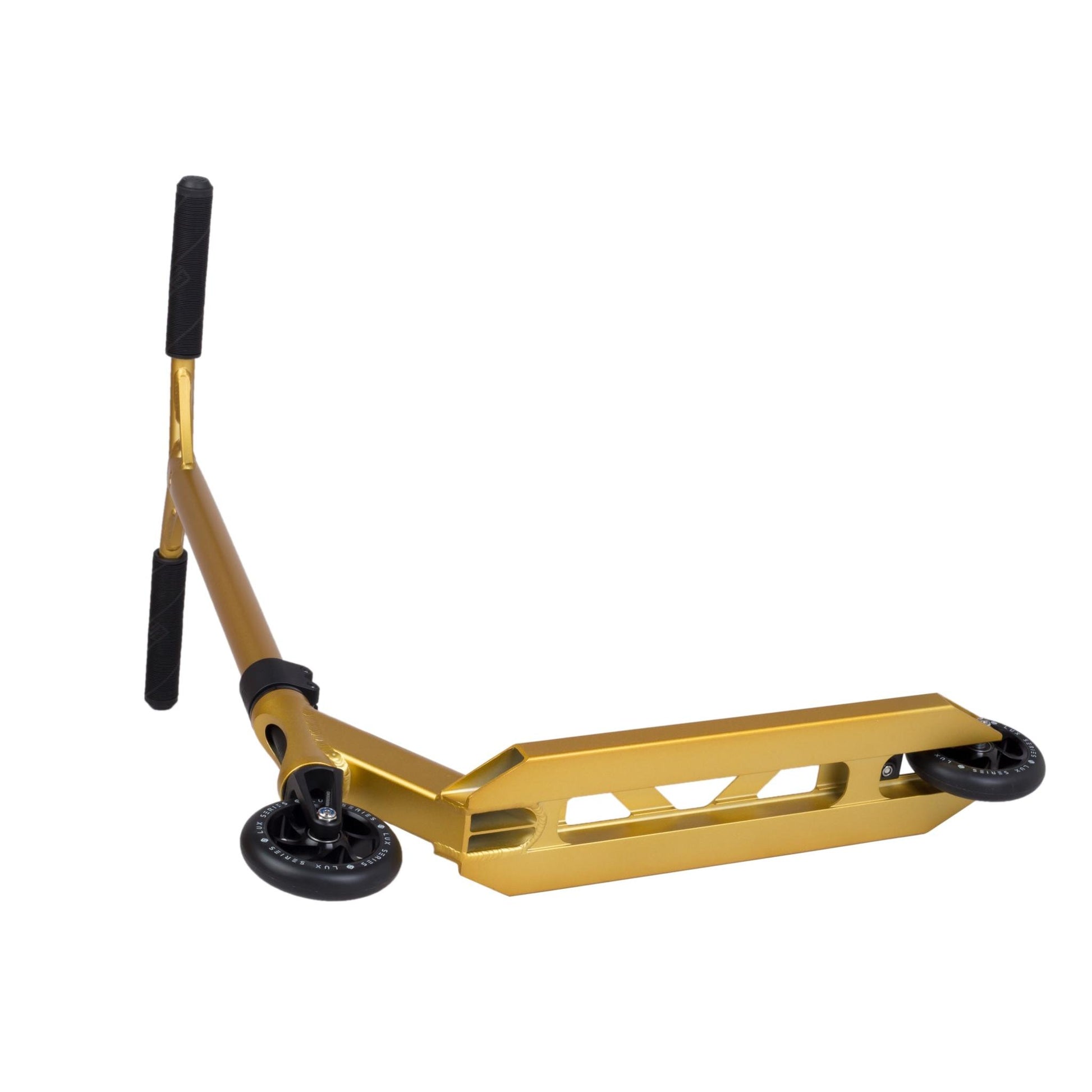 Striker Lux Youth Scooter Freestyle - Negro/Gold- Scootworld.es