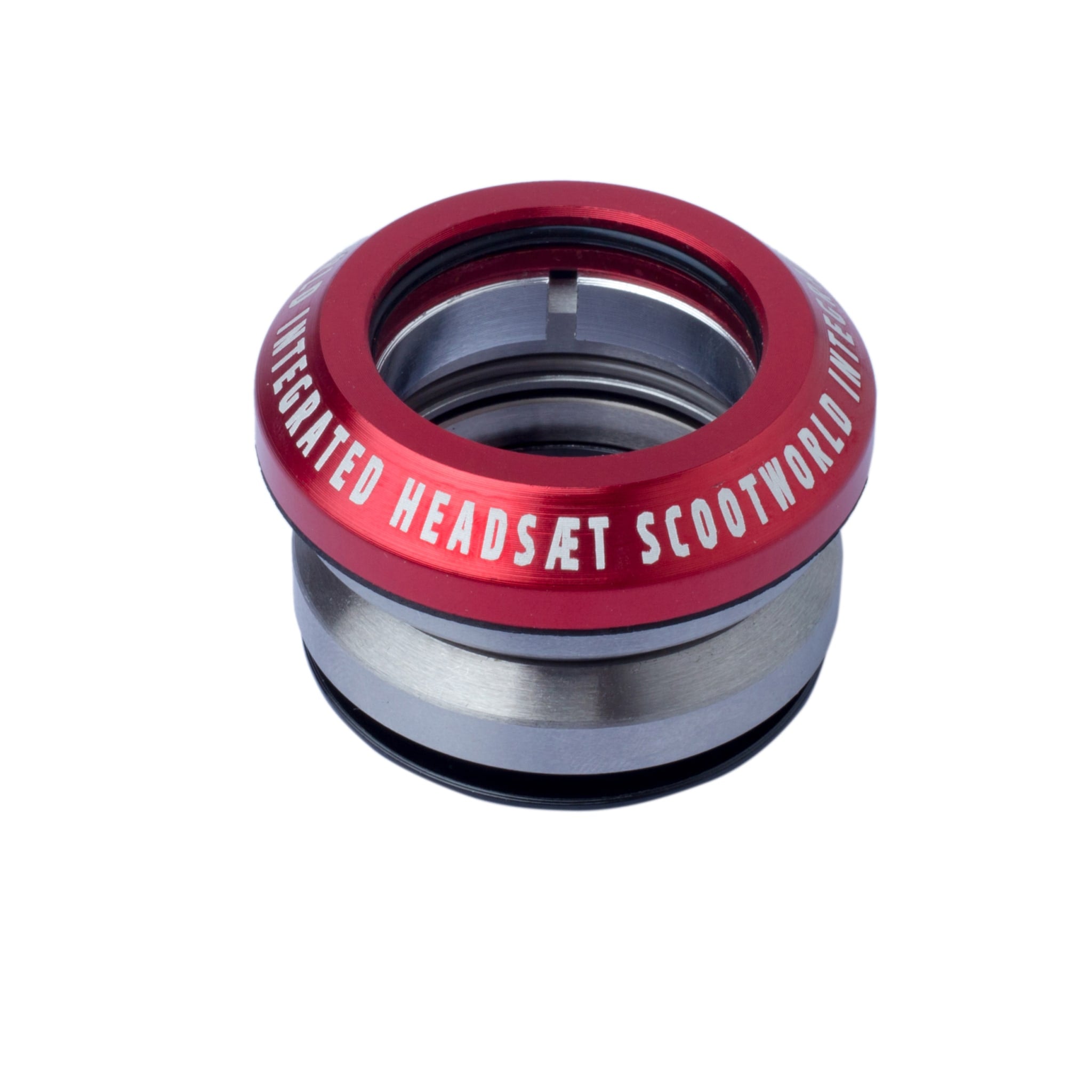 ScootWorld Integrated Juego De Dirección Scooter - Rojo- Scootworld.es