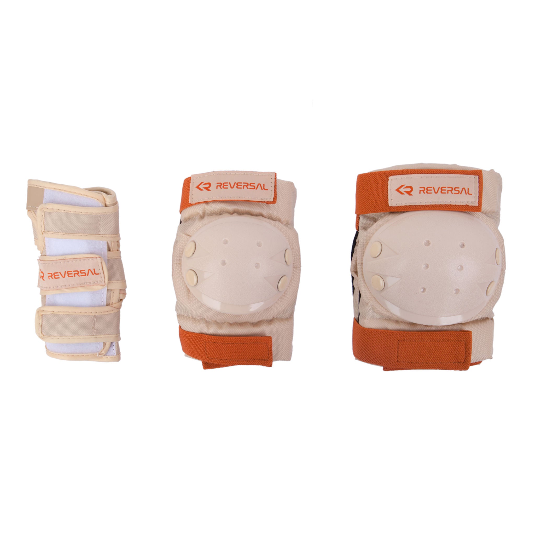 Reversal Protecciones Niños 3 Piezas - Beige- Scootworld.es