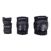 Reversal Protecciones Niños 3 Piezas - Negro- Scootworld.es