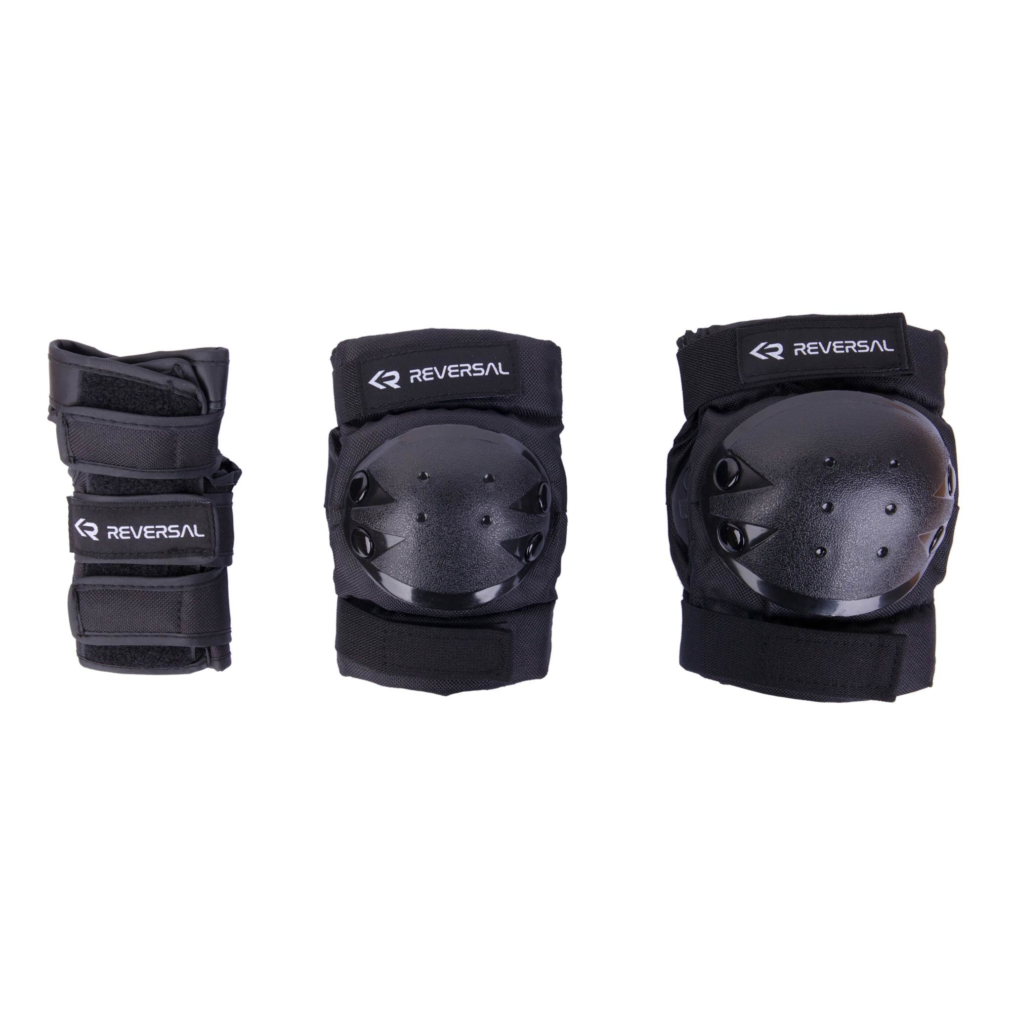 Reversal Protecciones Niños 3 Piezas - Negro- Scootworld.es