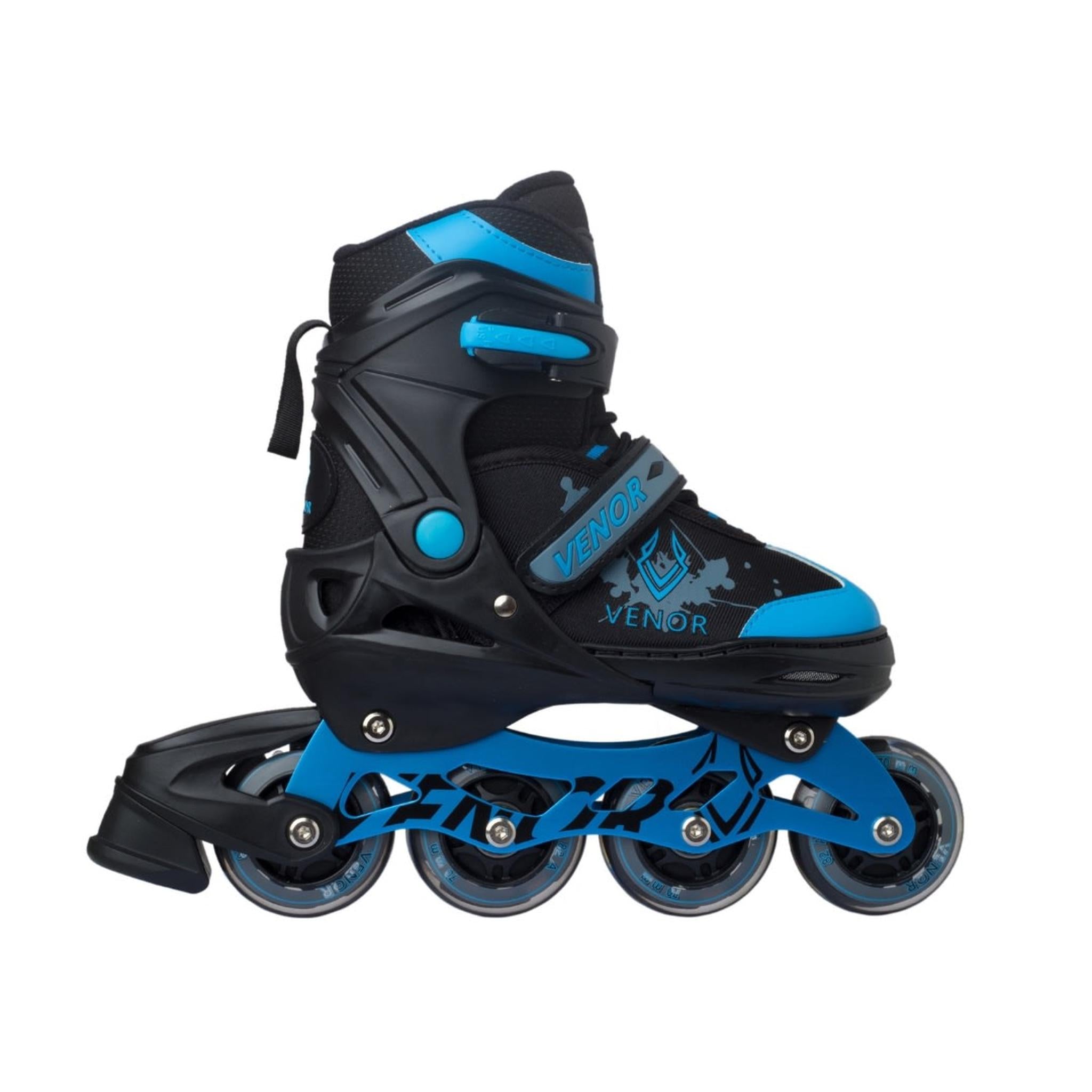 VENOR Ignite LED Patines En Linea - Negro/Azul- Scootworld.es