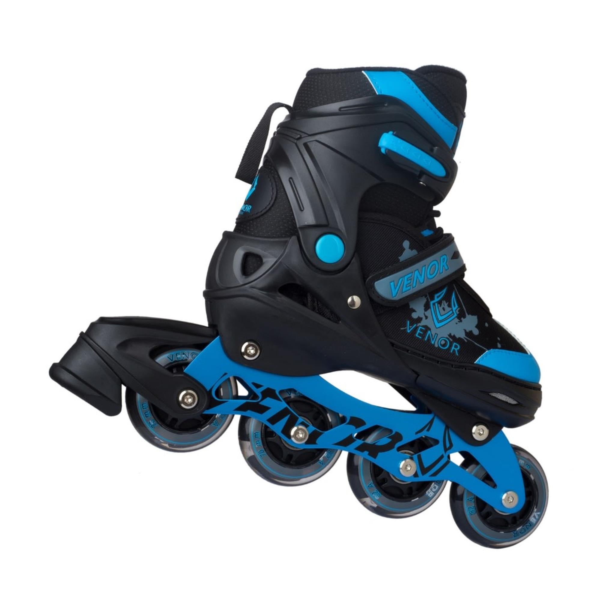 VENOR Ignite LED Patines En Linea - Negro/Azul- Scootworld.es