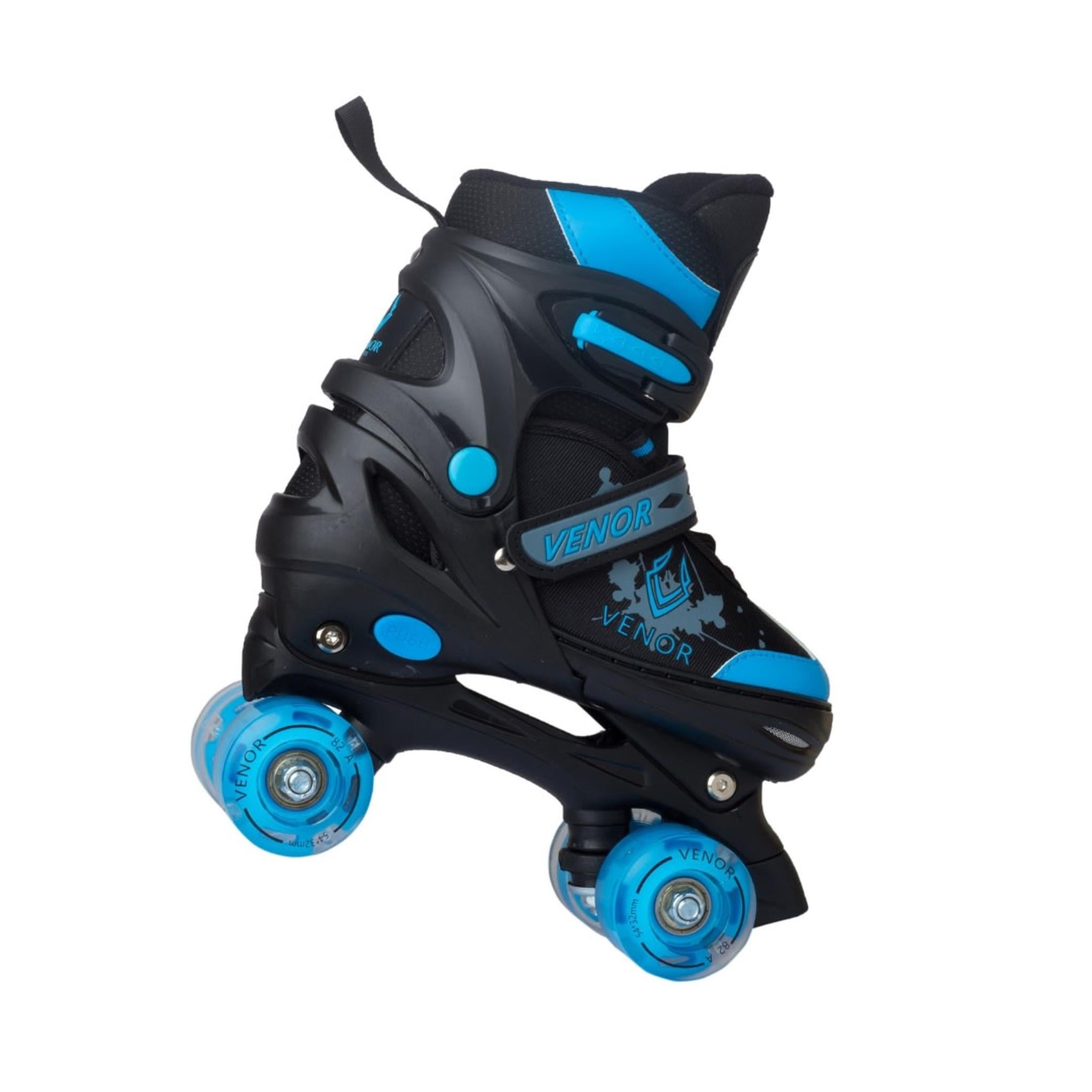 VENOR Ignite LED Patines Quad - Negro/Azul- Scootworld.es