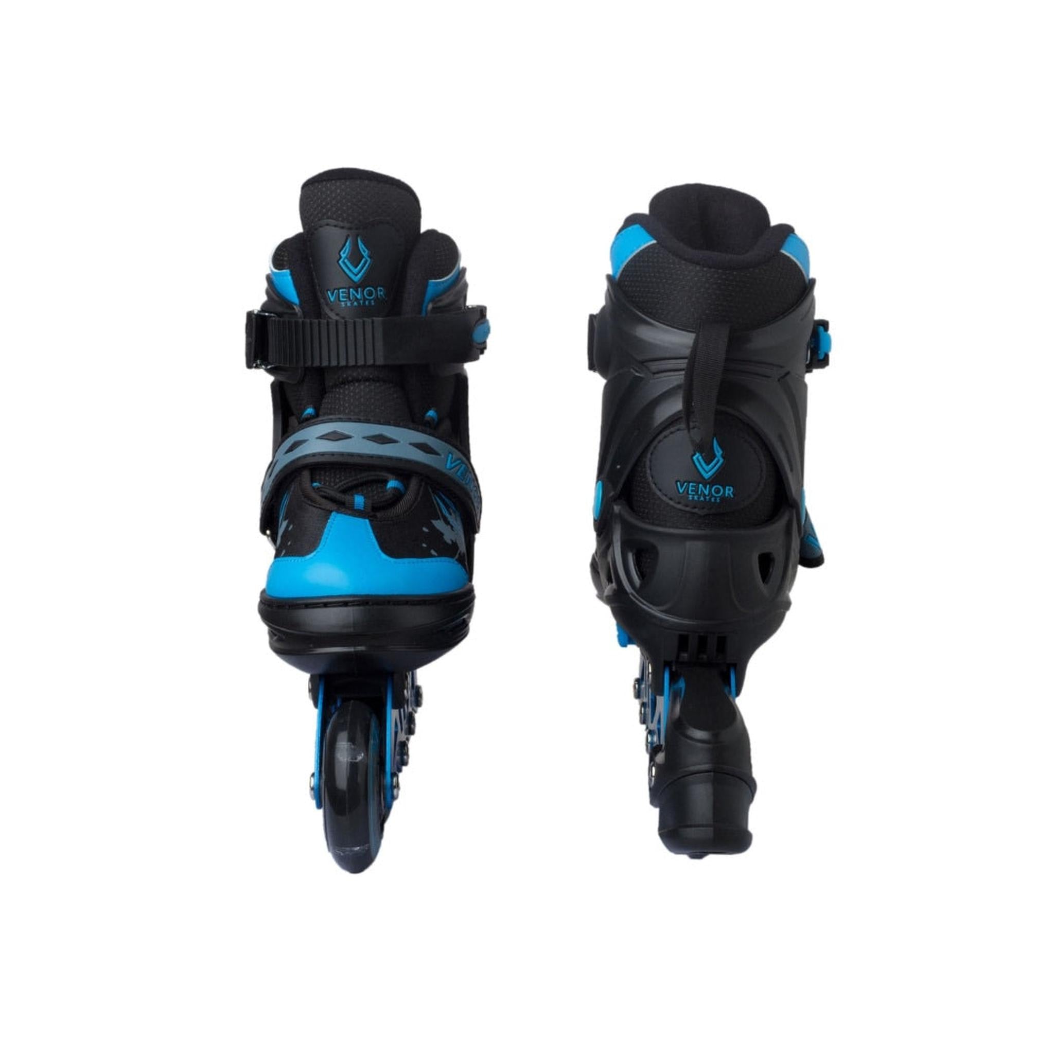 VENOR Ignite LED Patines En Linea - Negro/Azul- Scootworld.es