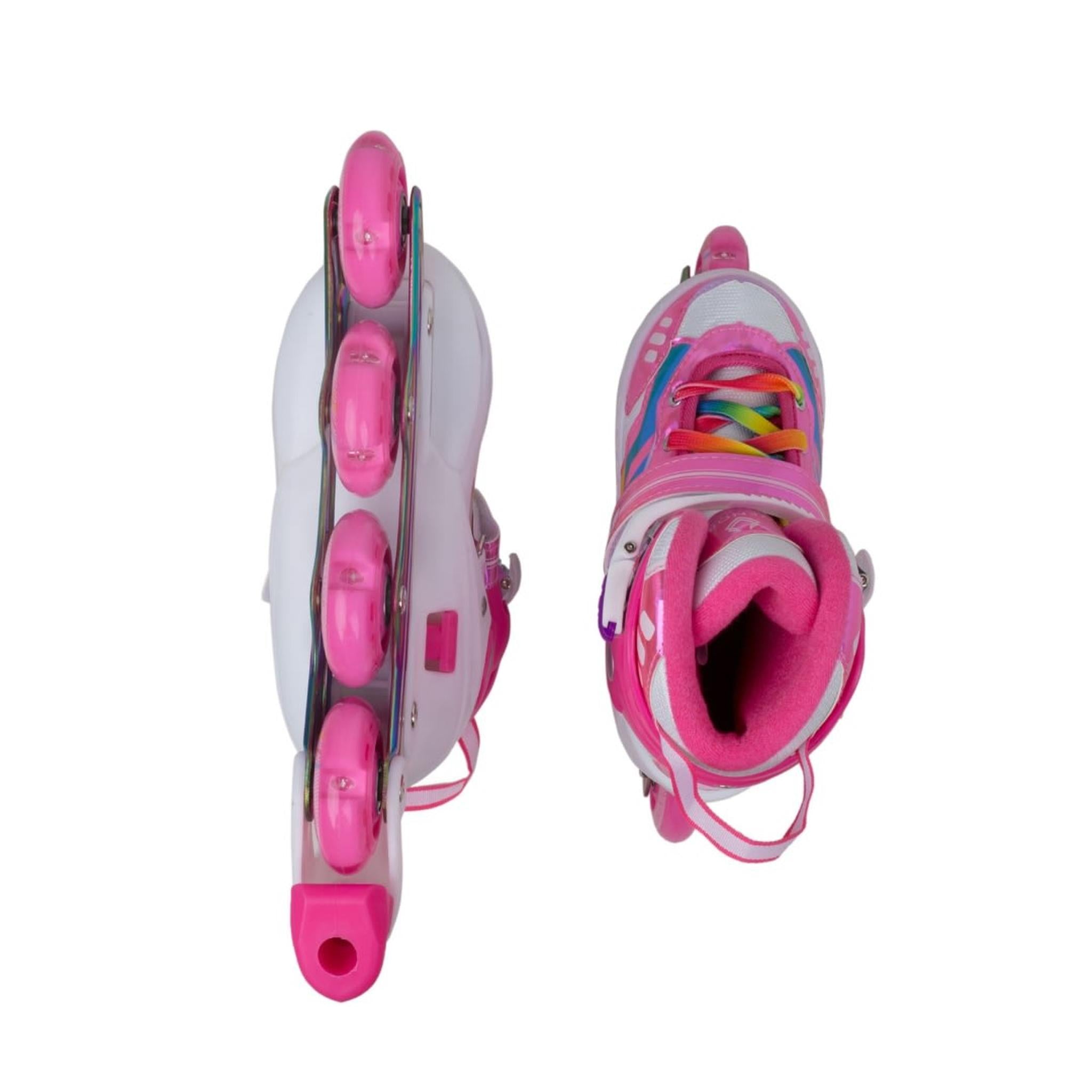 VENOR Ignite LED Patines En Linea - Rosa Brillante- Scootworld.es