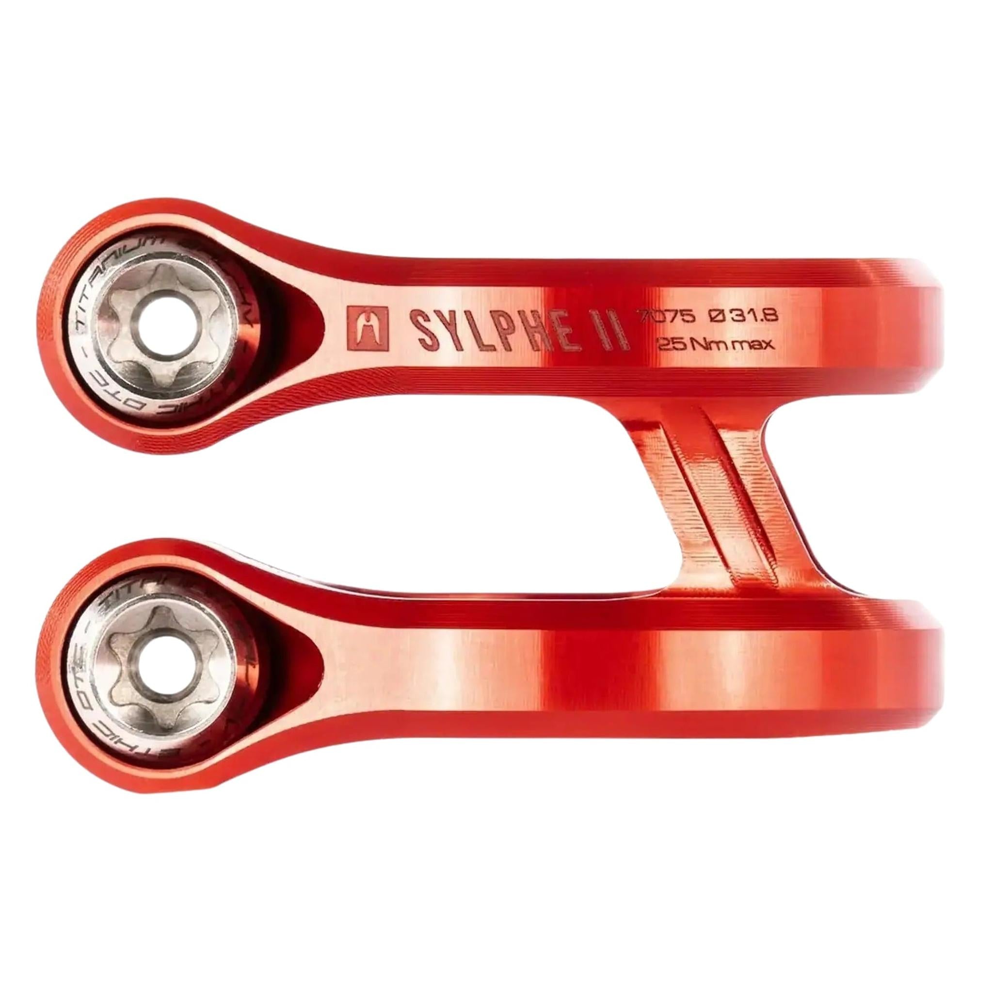Ethic Sylphe V2 Abrazadera Patinete - Rojo- Scootworld.es