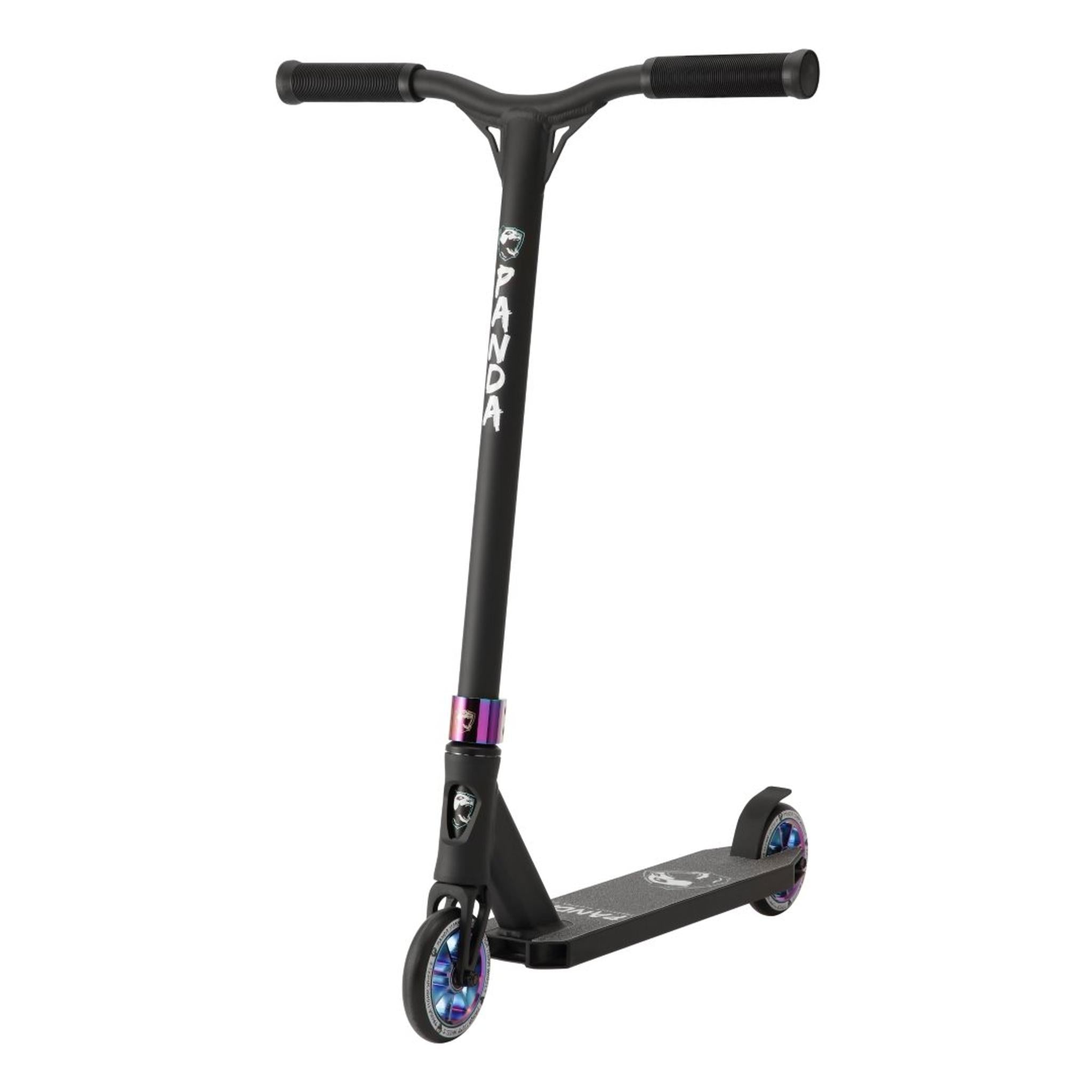 Panda Optimus Scooter Freestyle - Black/Rainbow- Scootworld.es