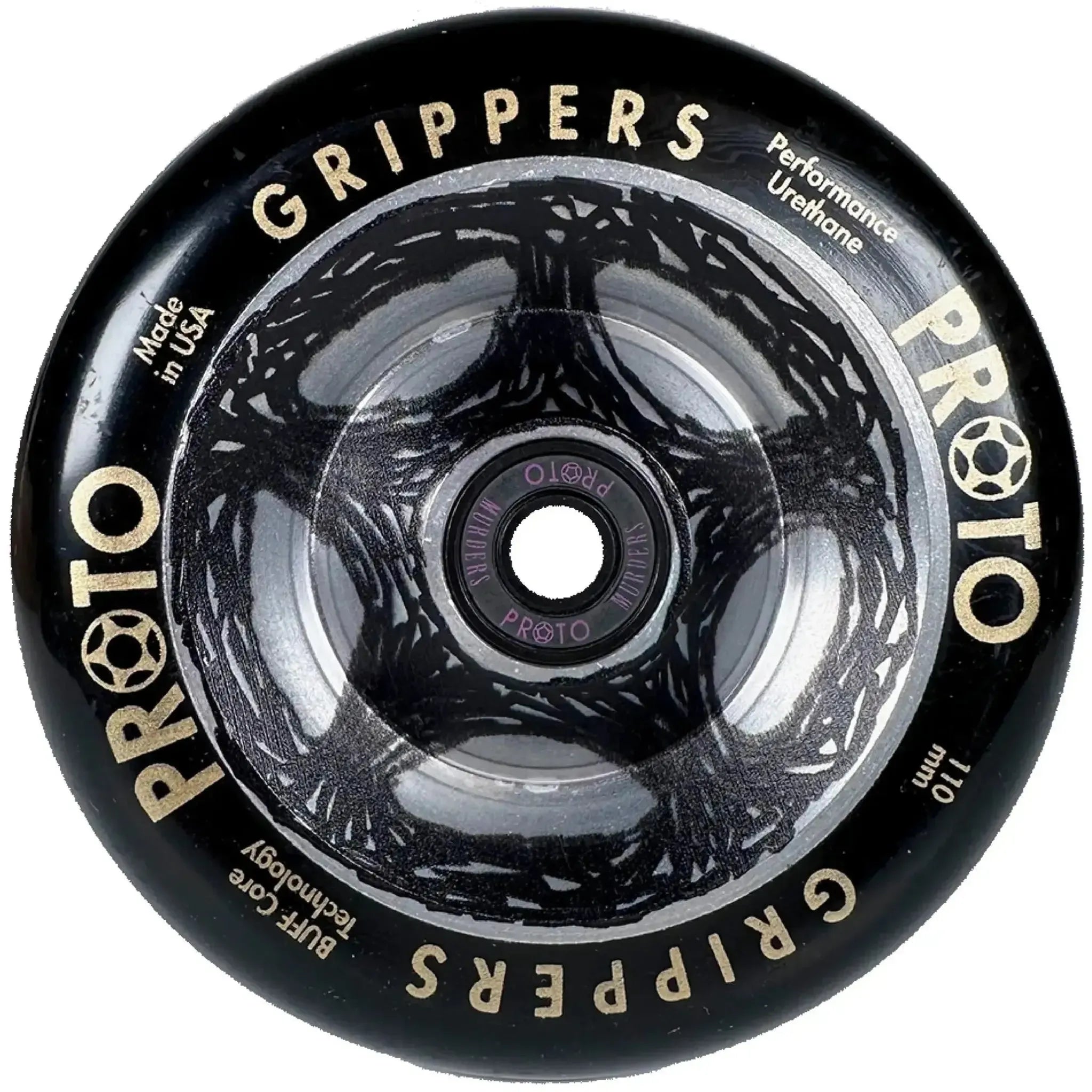 Proto Catalyst Gripper Ruedas Patinete 2 Piezas - 110mm - Negro- Scootworld.es