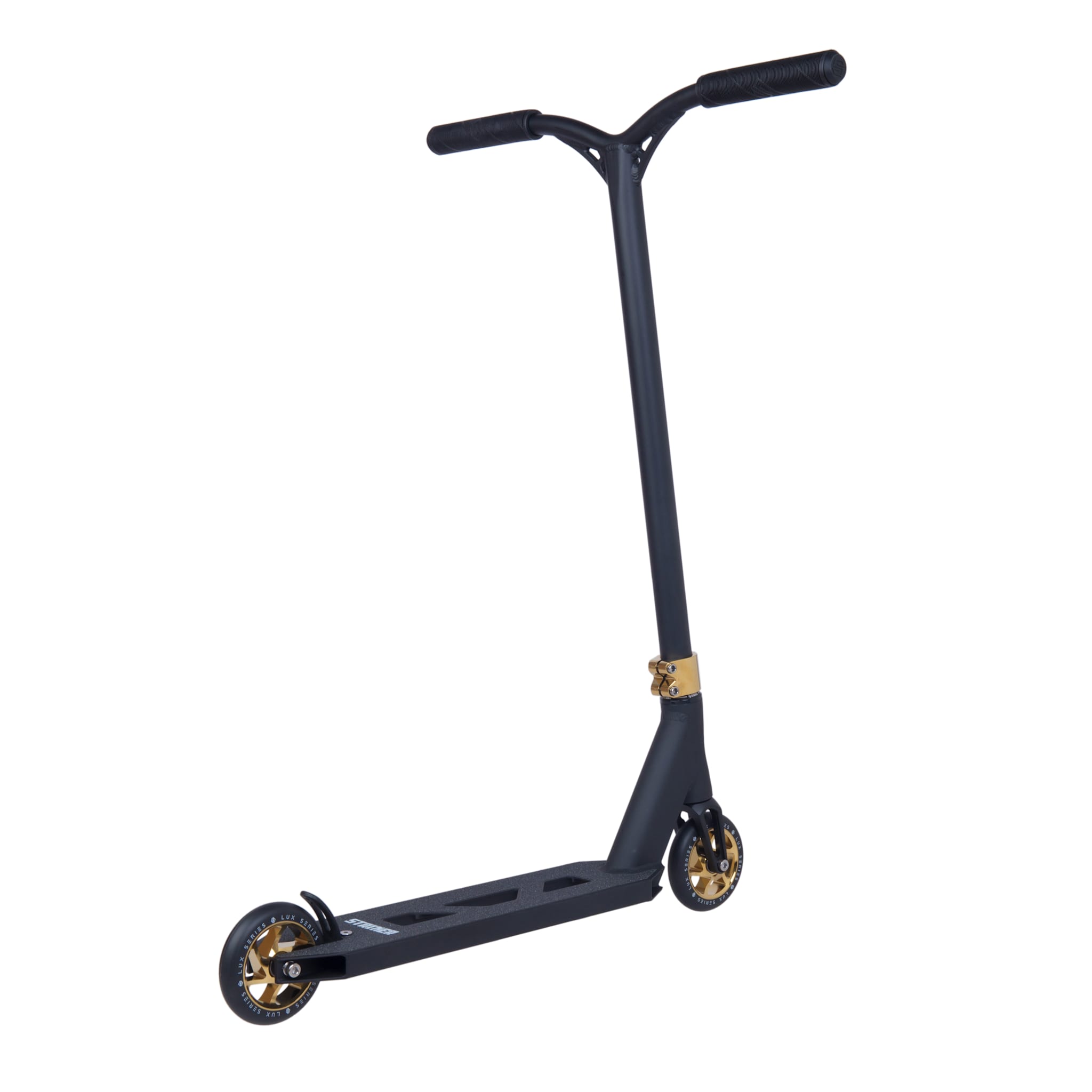 Striker Lux Scooter Freestyle - Negro/Gold Chrome- Scootworld.es