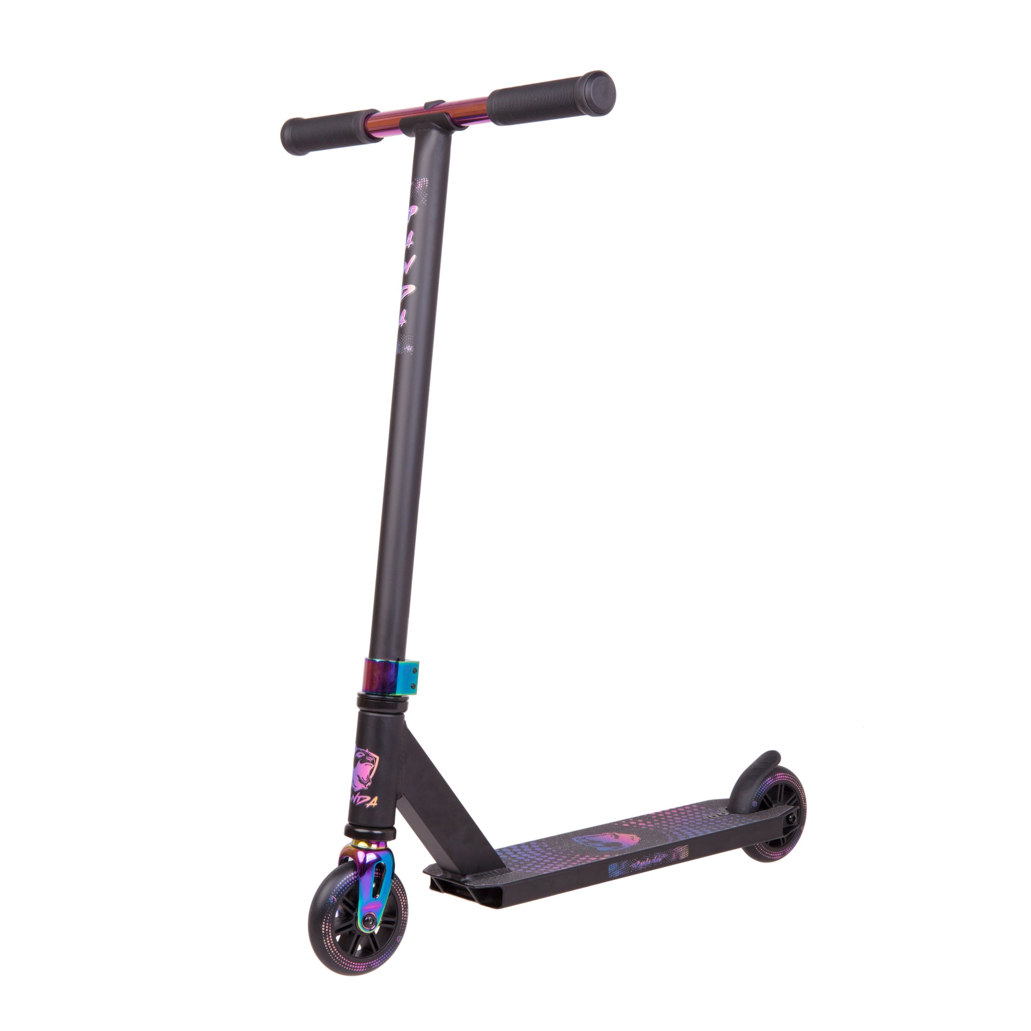 Panda Nubi Scooter Freestyle - Black/Rainbow- Scootworld.es