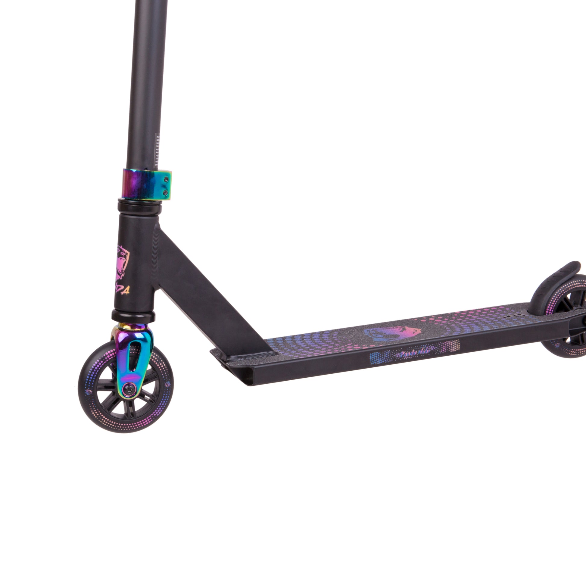 Panda Nubi Scooter Freestyle - Black/Rainbow- Scootworld.es