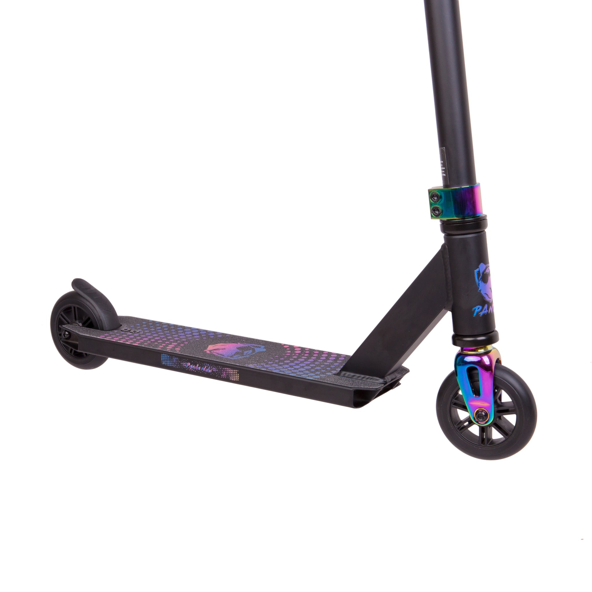 Panda Nubi Scooter Freestyle - Black/Rainbow- Scootworld.es