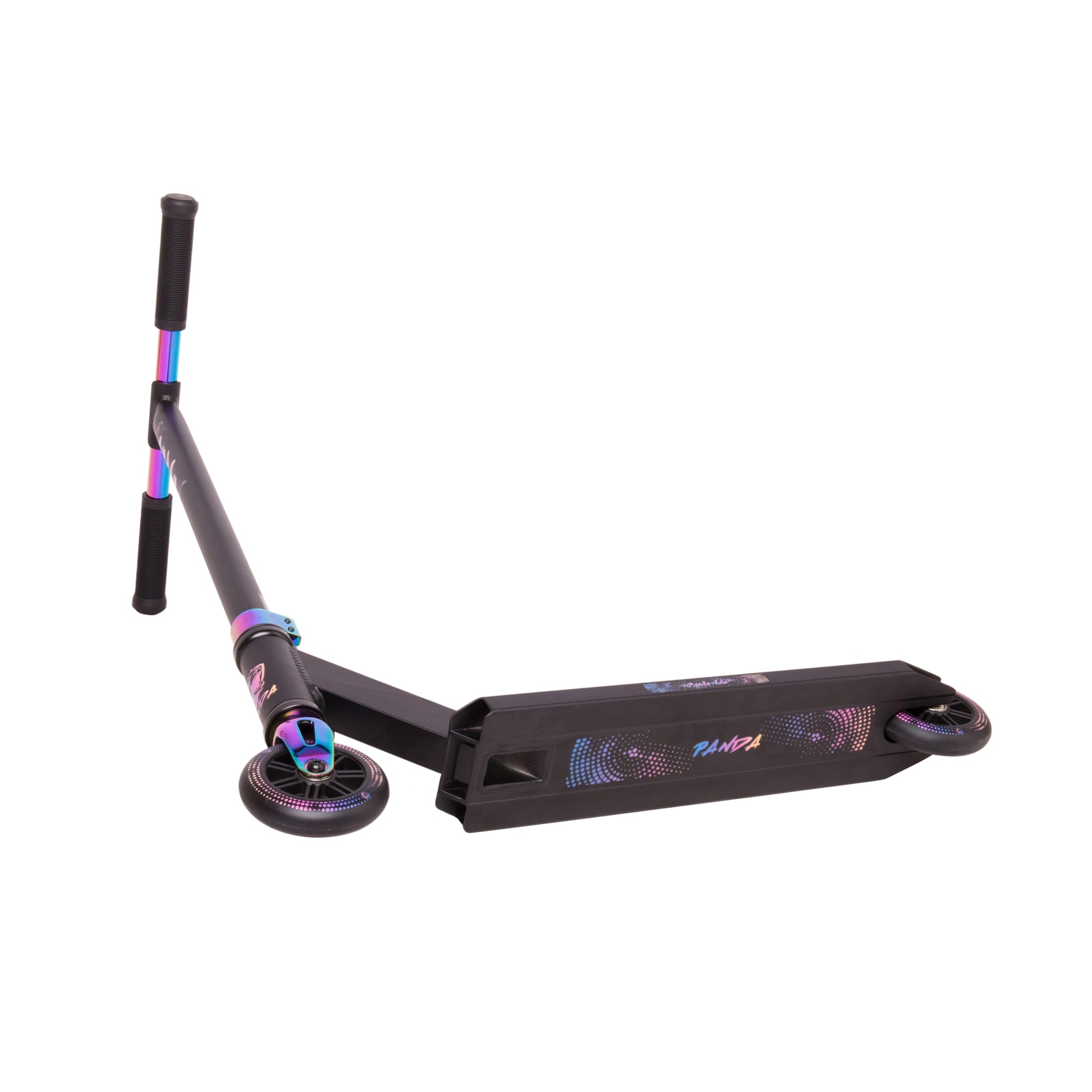 Panda Nubi Scooter Freestyle - Black/Rainbow- Scootworld.es