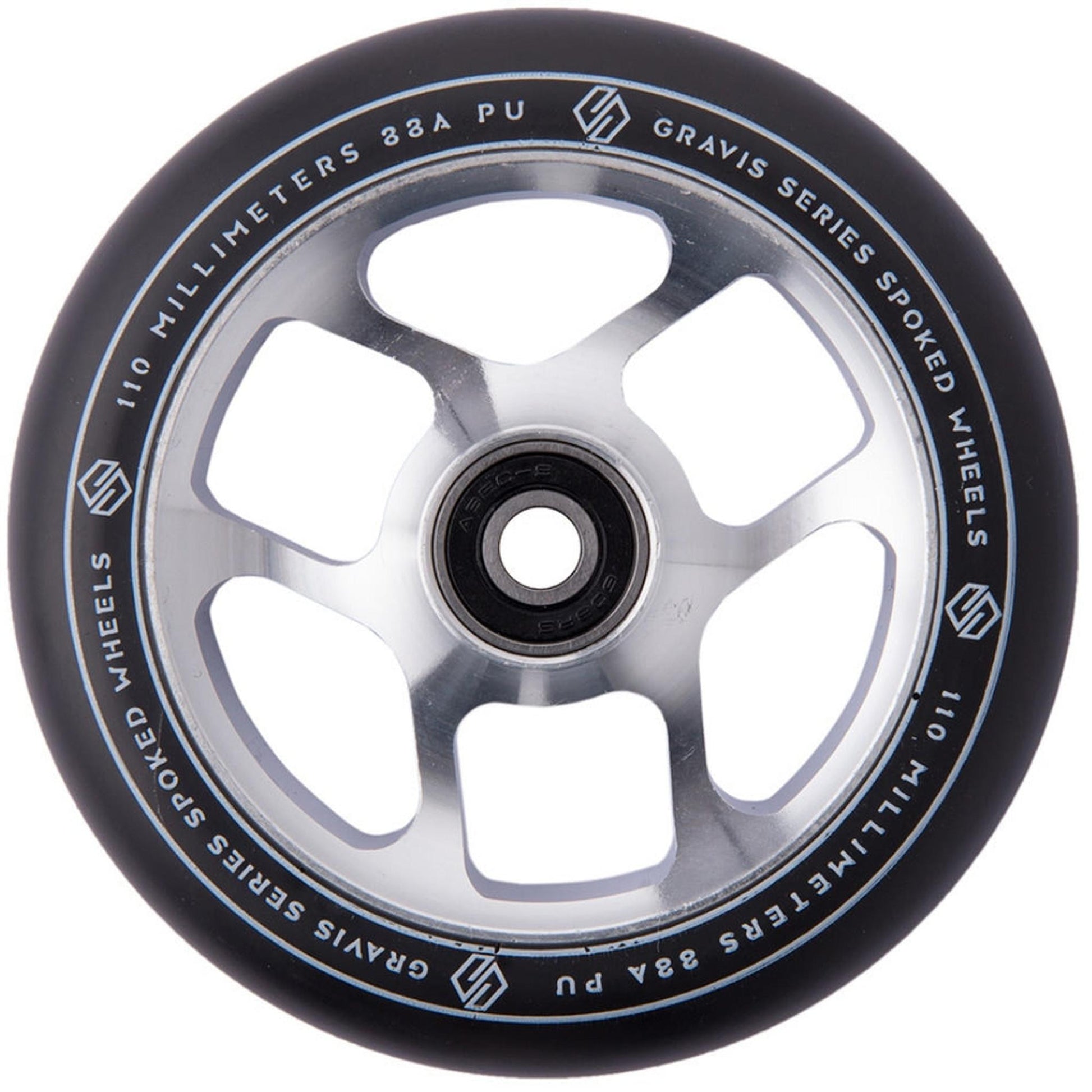 Striker Gravis Spoked 110mm Rueda Patinete - Raw- Scootworld.es