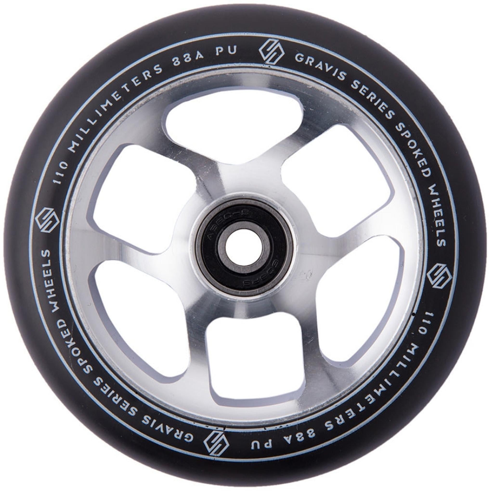 Striker Gravis Spoked 110mm Rueda Patinete - Raw- Scootworld.es