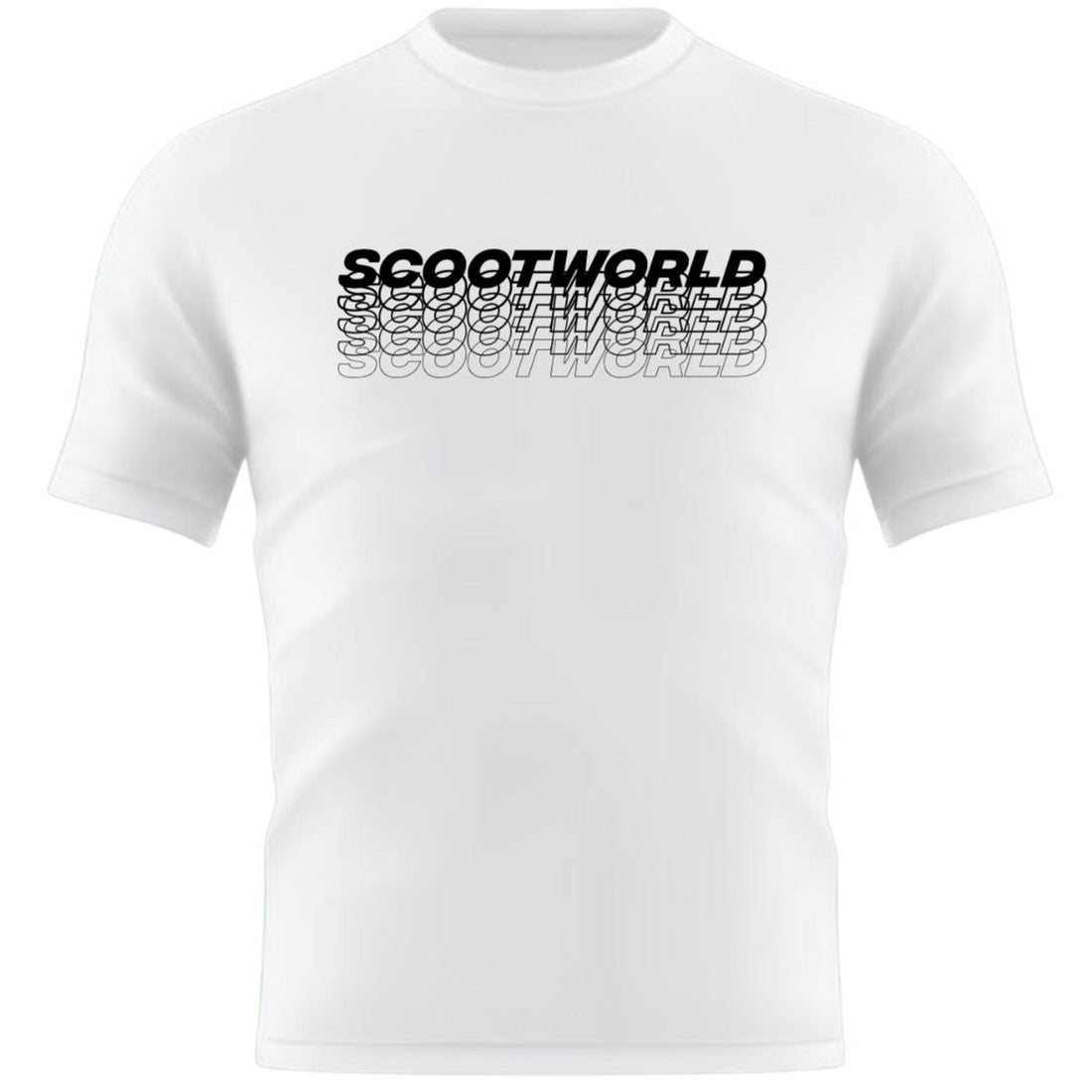ScootWorld Repeat Logo Camiseta- Scootworld.es