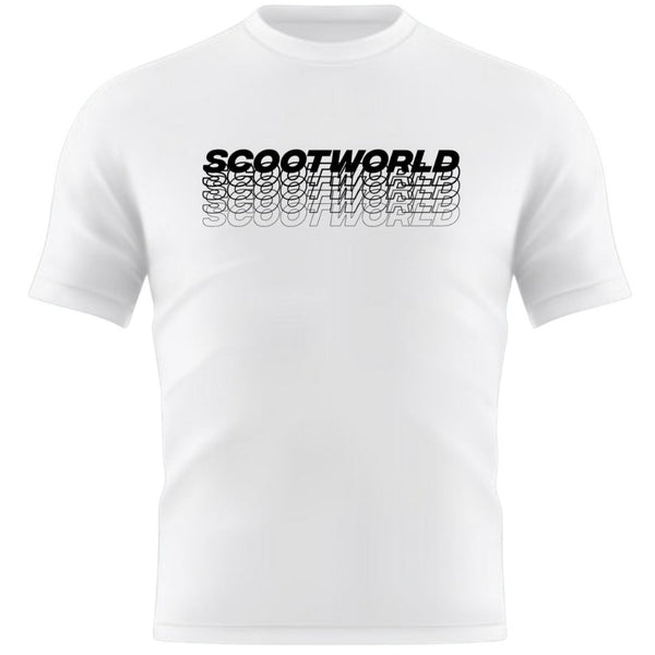ScootWorld Repeat Logo Camiseta- Scootworld.es