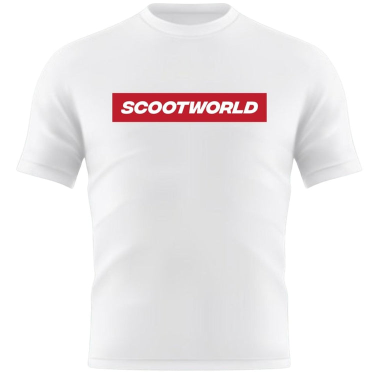 ScootWorld Box Logo Camiseta- Scootworld.es