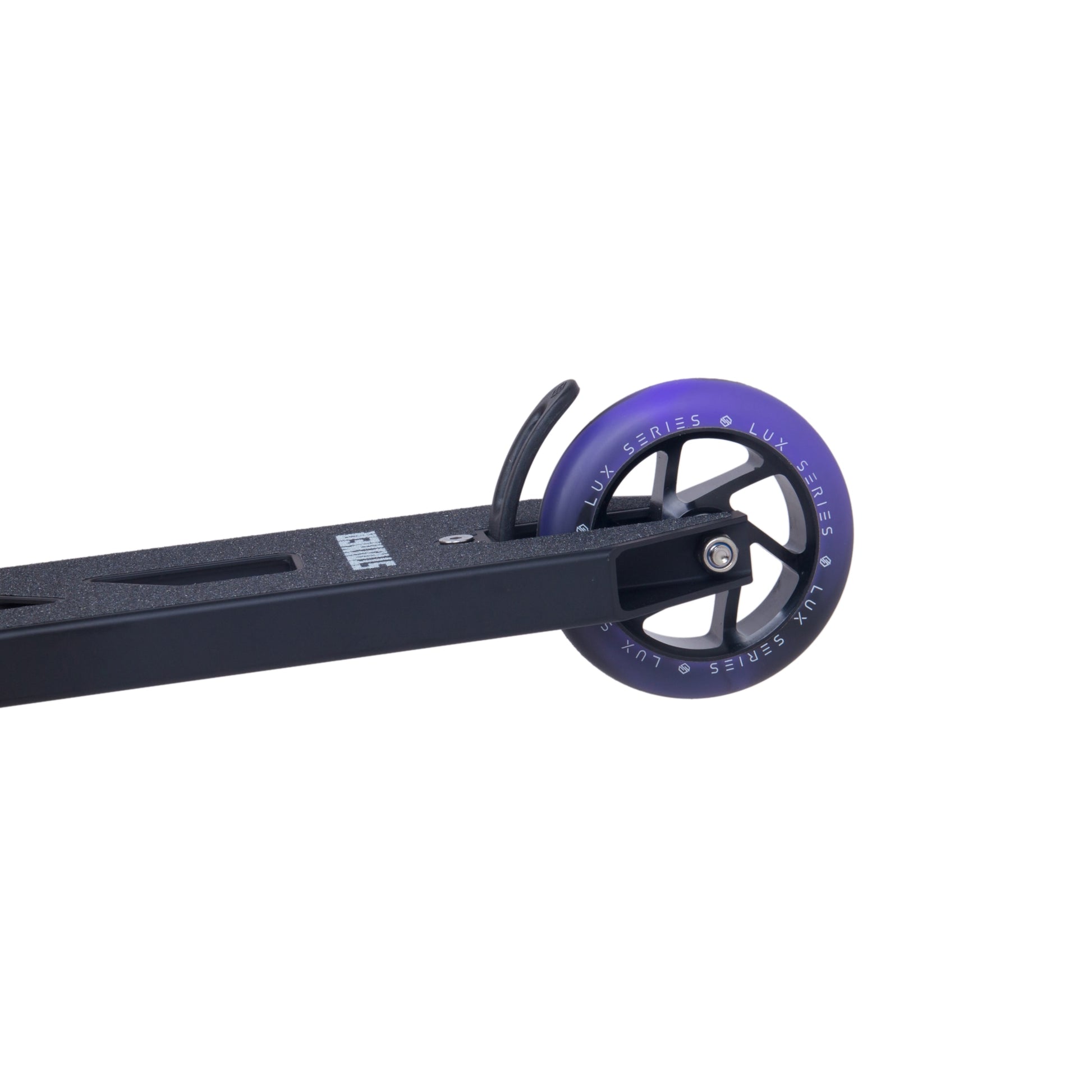 Striker Lux Youth Scooter Freestyle - Negro/Morado- Scootworld.es