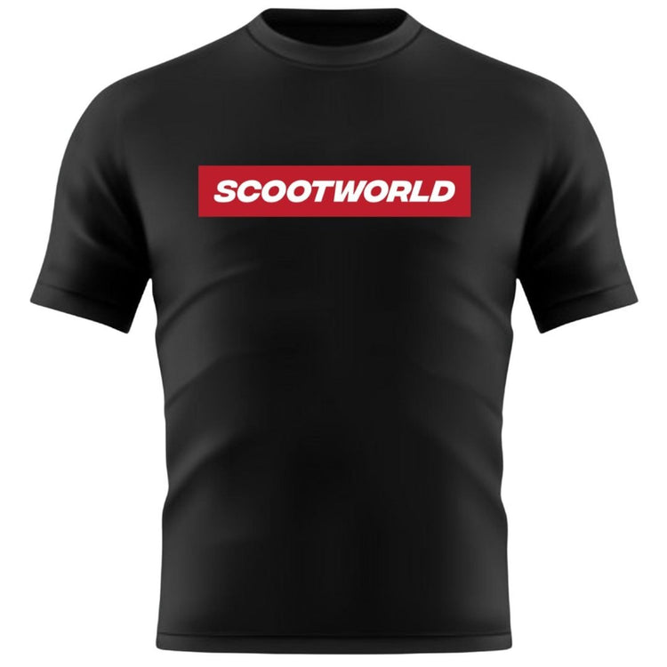 ScootWorld Box Logo Camiseta- Scootworld.es
