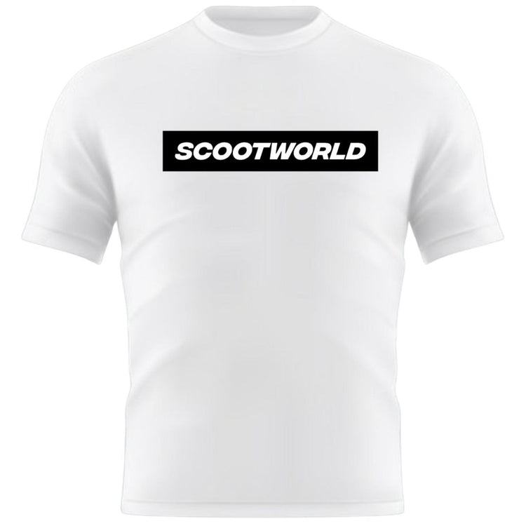 ScootWorld Box Logo Camiseta- Scootworld.es