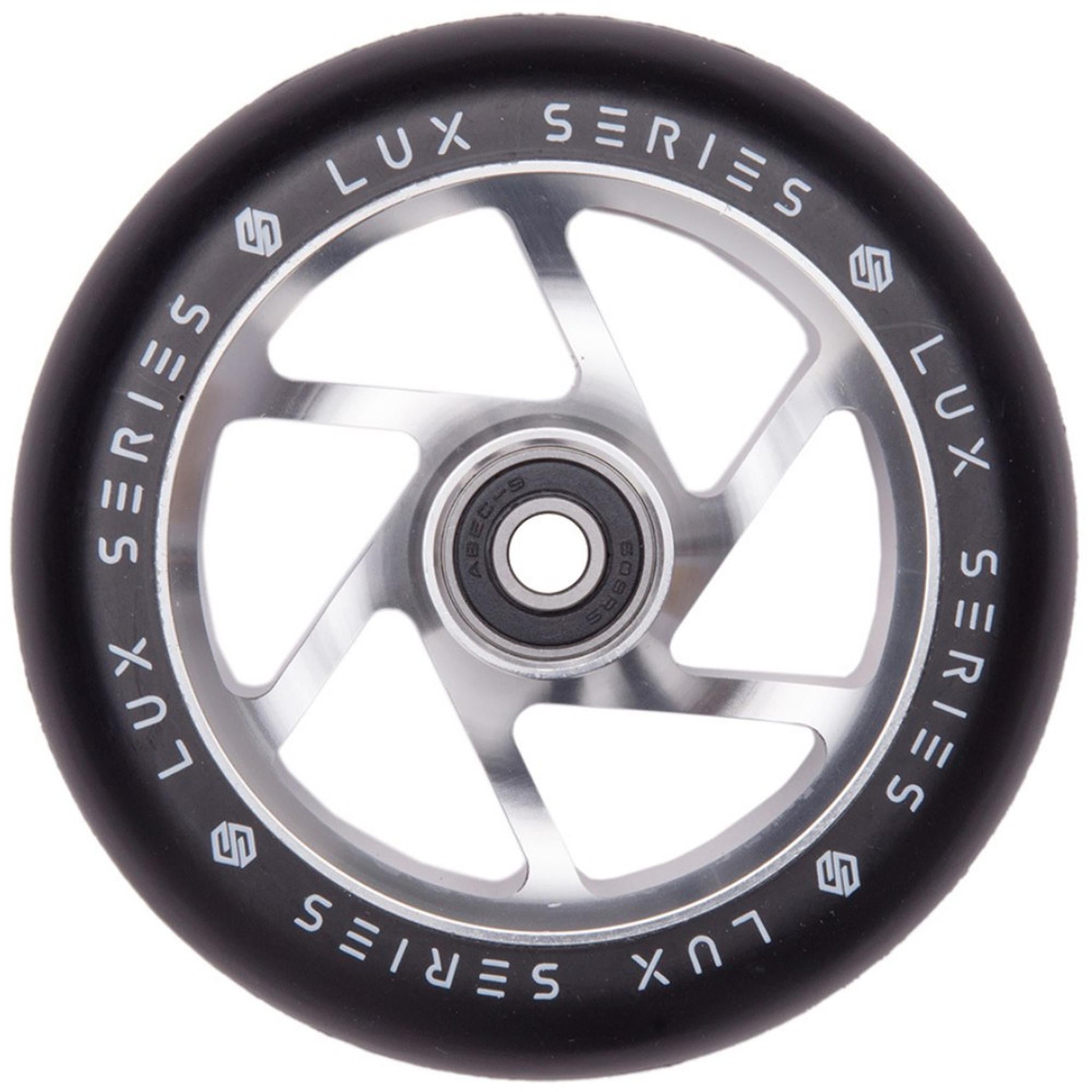 Striker Lux Spoked 100mm Ruedas Patinete - Plateado- Scootworld.es