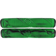 Striker Logo Puños Patinete - Negro/Verde- Scootworld.es