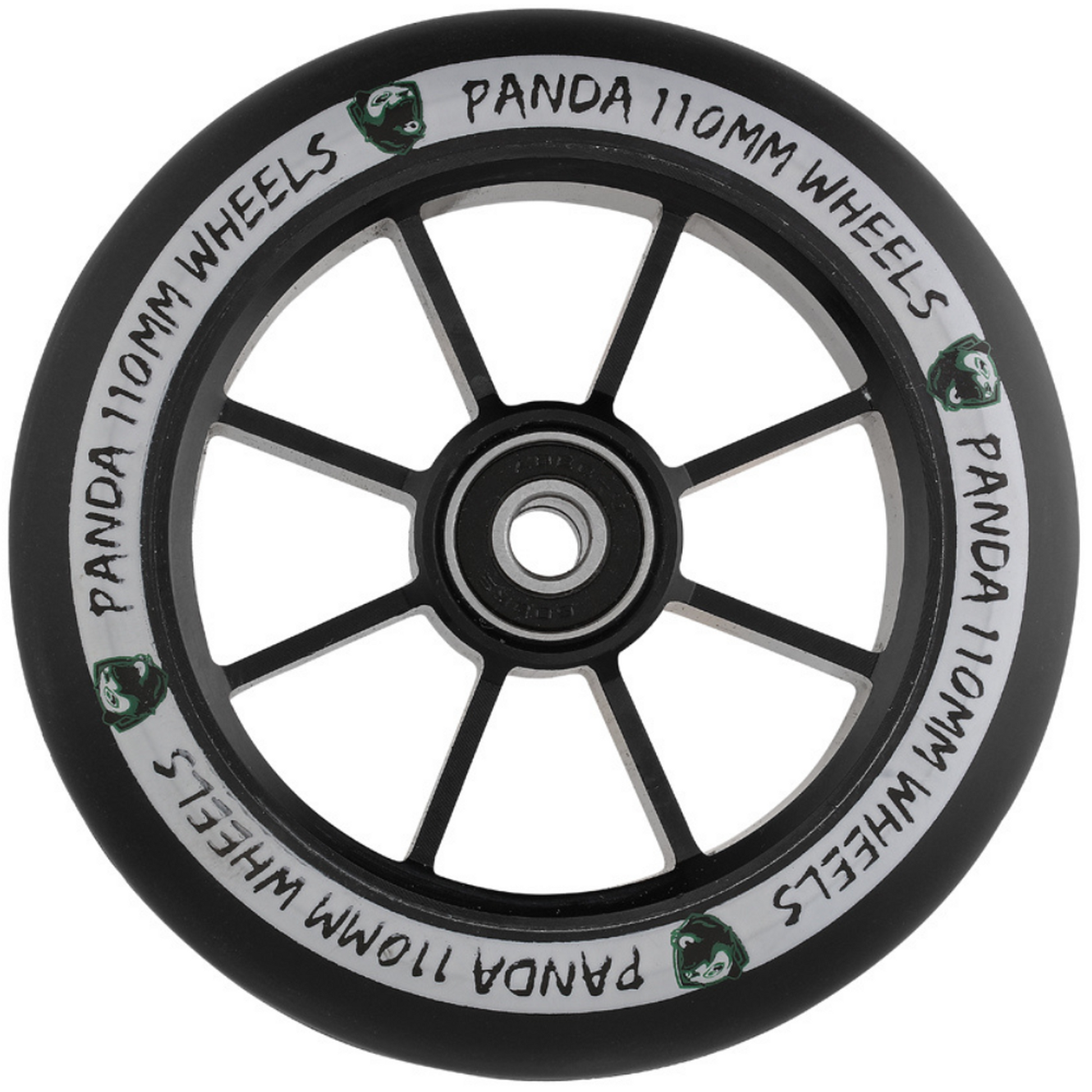 Panda Spoked V2 110mm Rueda Patinete - Black- Scootworld.es