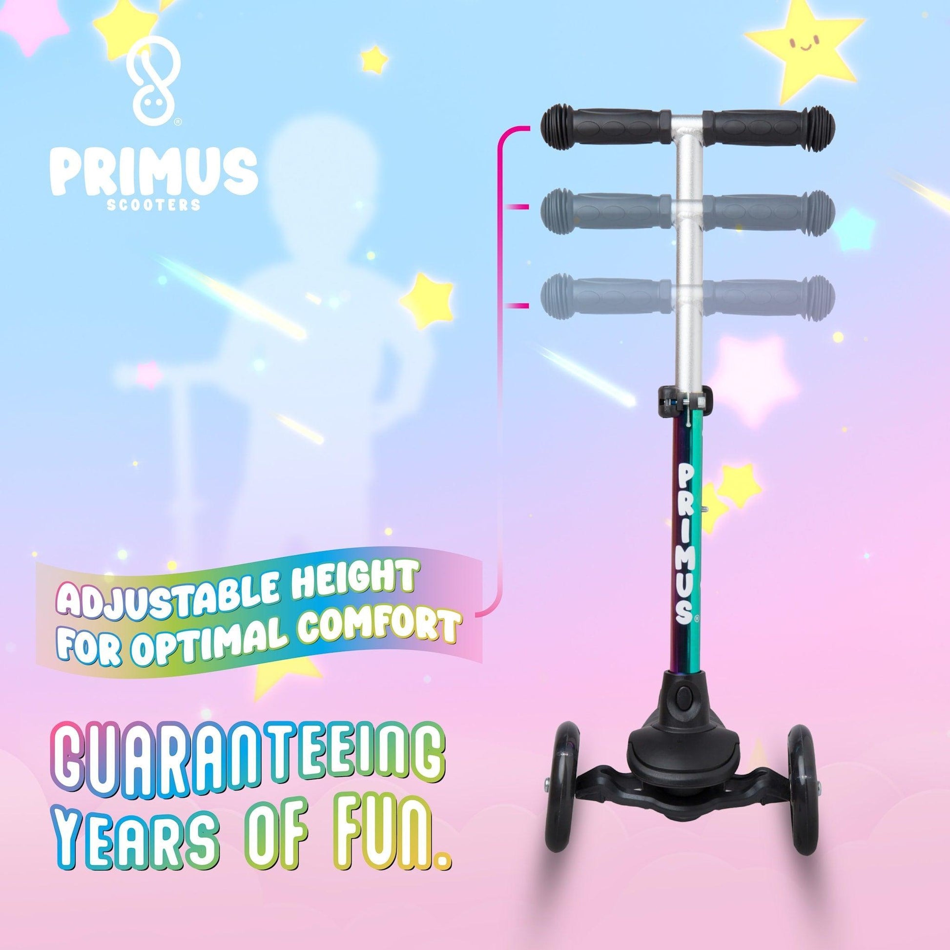 Patinete Infantil Primus Filius - Rainbow- Scootworld.es