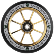 Panda Spoked V2 110mm Rueda Patinete - Gold Chrome- Scootworld.es