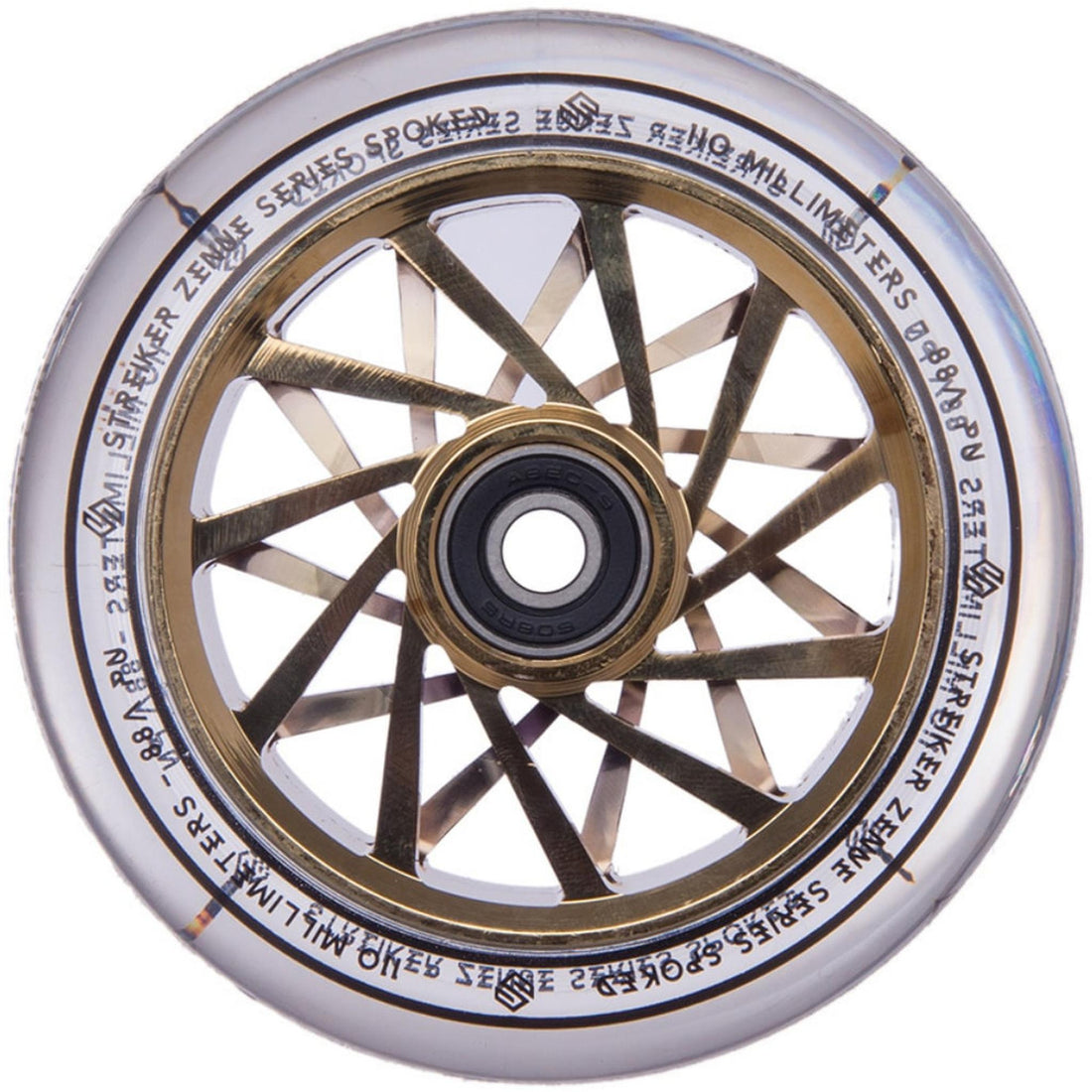 Striker Zenue Series Clear PU Rueda Patinete- Scootworld.es