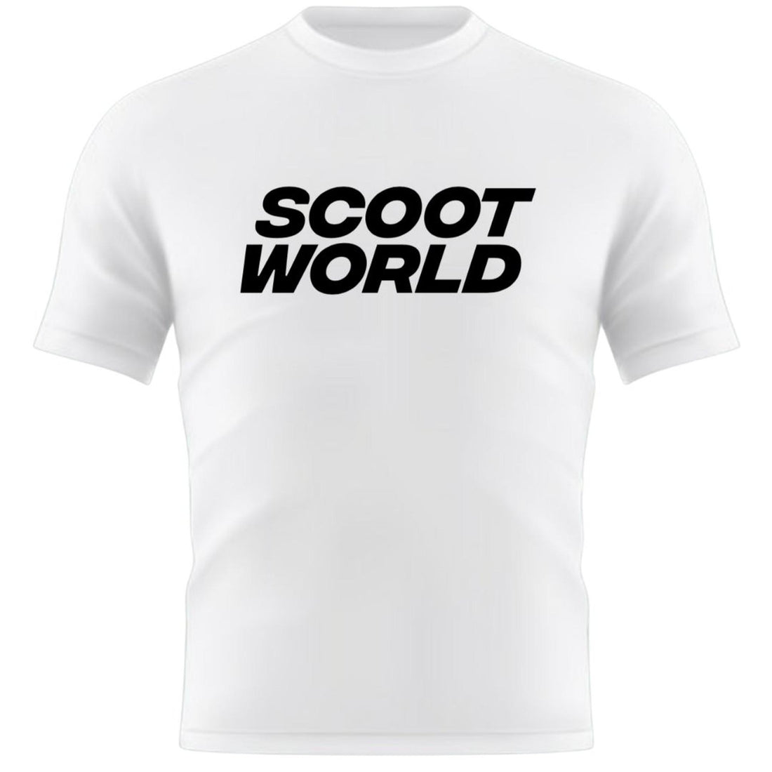 ScootWorld Big Logo Camiseta- Scootworld.es