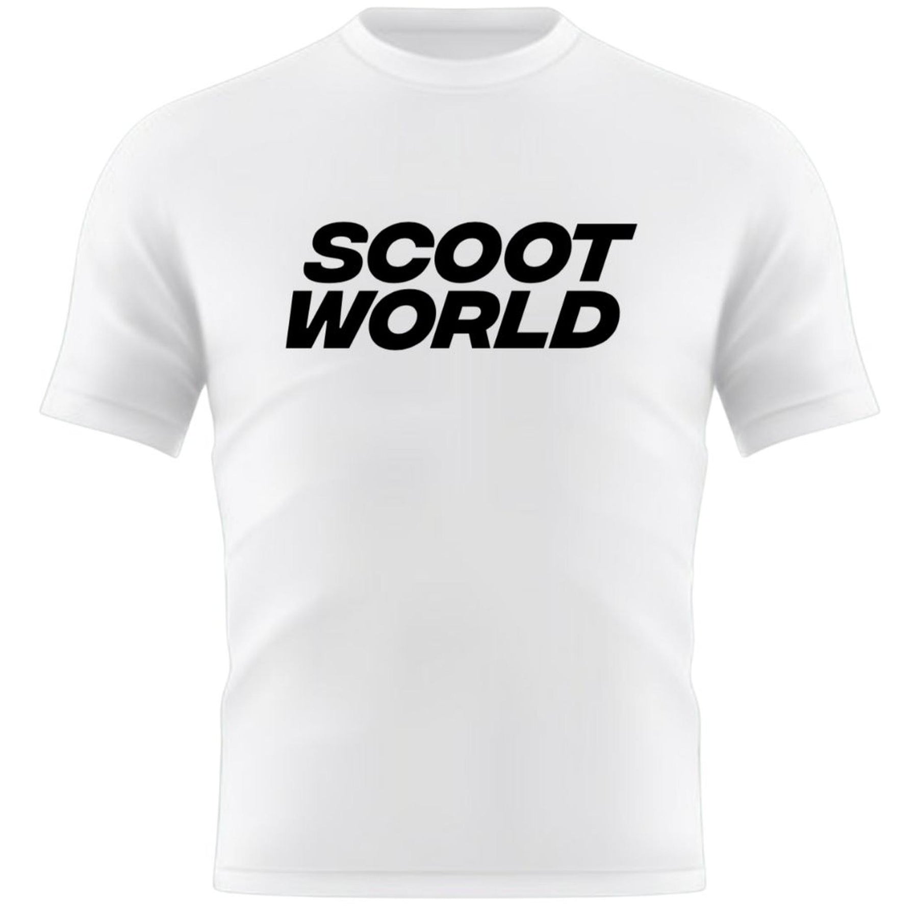 ScootWorld Big Logo Camiseta- Scootworld.es