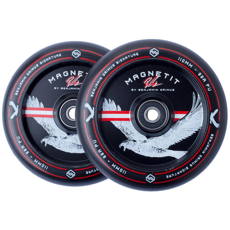 Striker BGSEAKK Magnetit 110mm Ruedas Patinete 2 Piezas- Scootworld.es