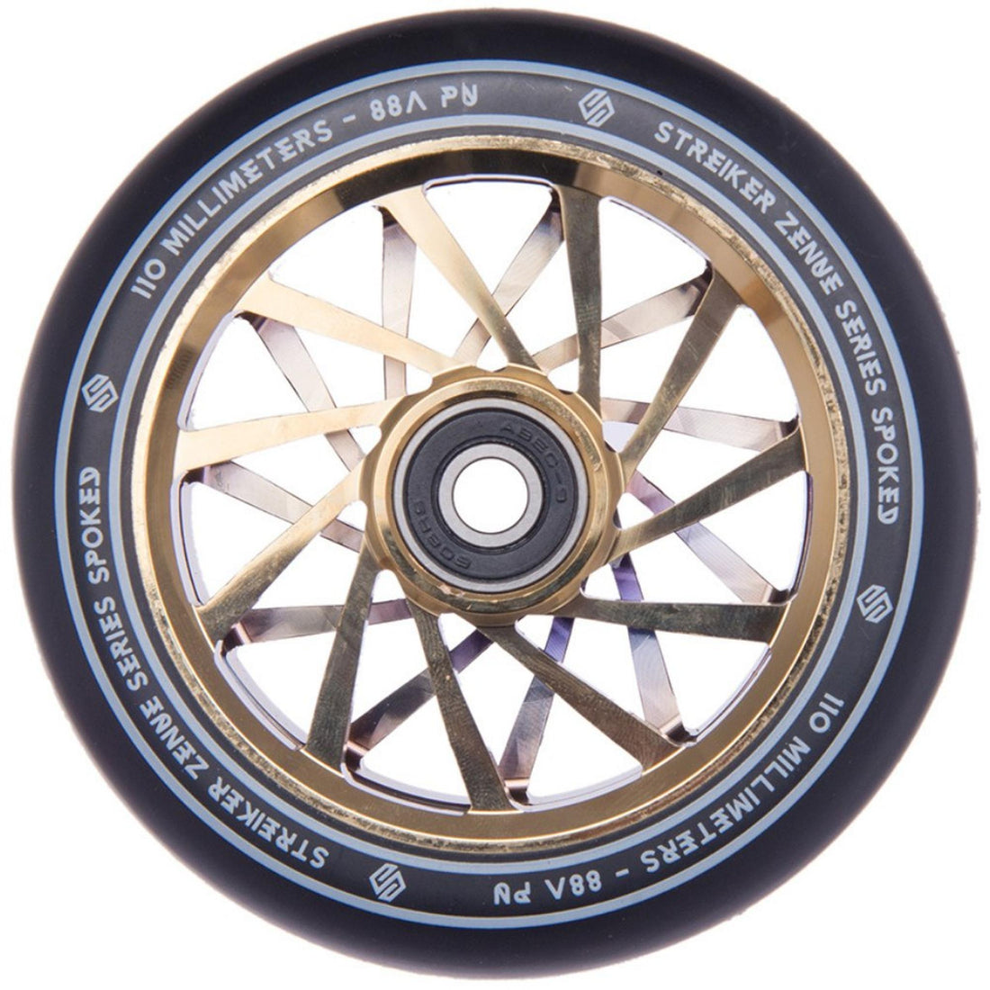 Striker Zenue Series Black PU Rueda Patinete- Scootworld.es