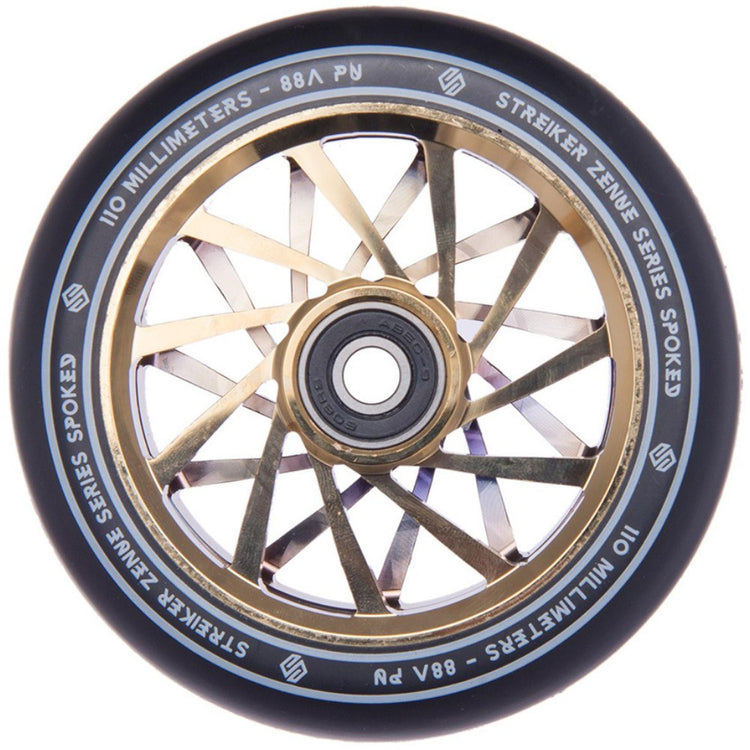 Striker Zenue Series Black PU Rueda Patinete- Scootworld.es