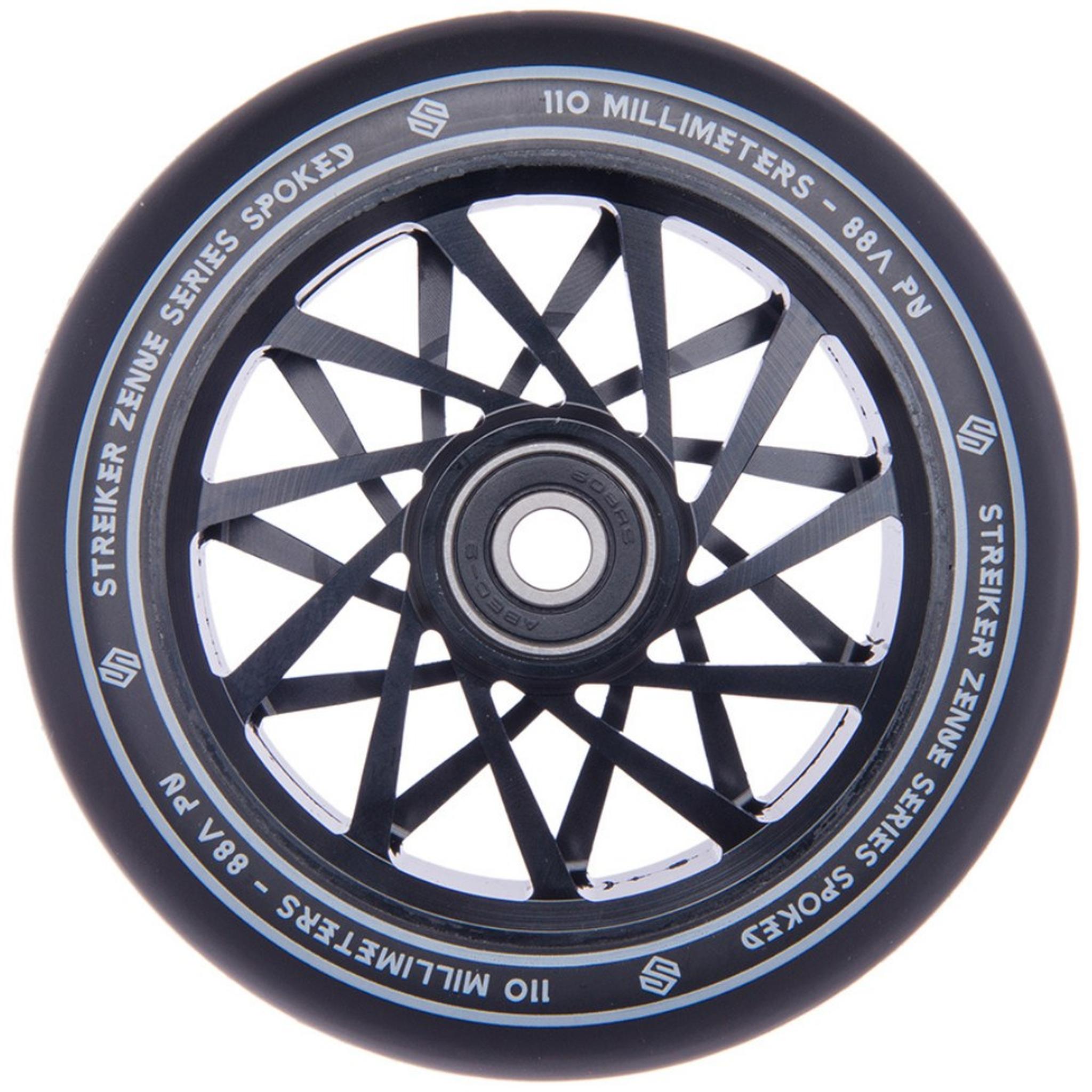 Striker Zenue Series Black PU Rueda Patinete - Negro- Scootworld.es