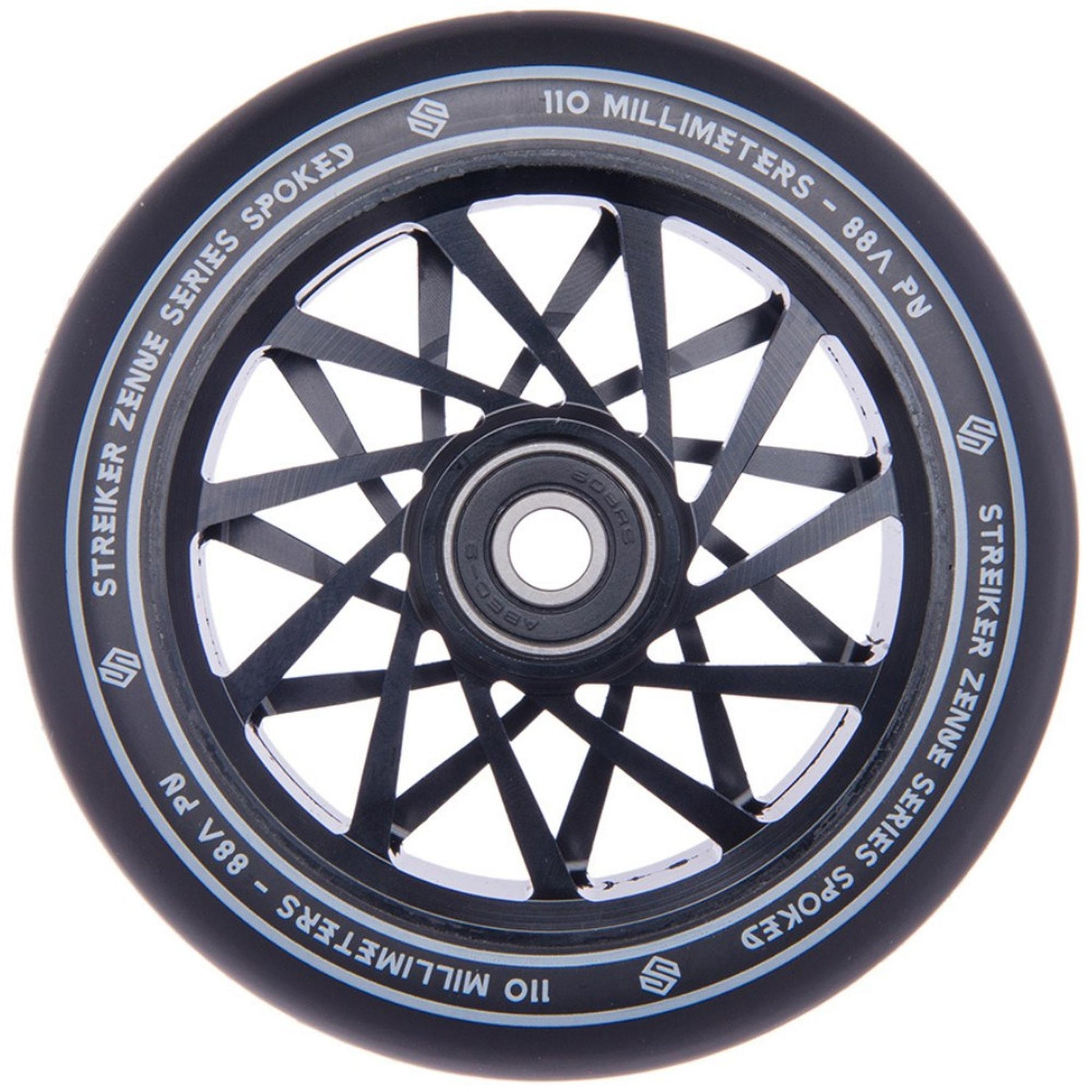 Striker Zenue Series Black PU Rueda Patinete- Scootworld.es