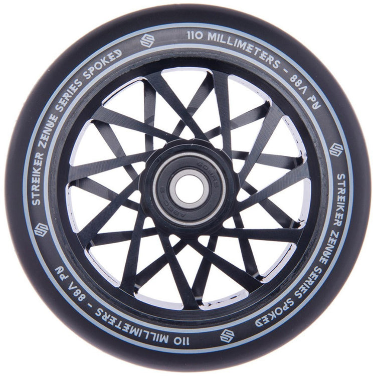 Striker Zenue Series Black PU Rueda Patinete- Scootworld.es