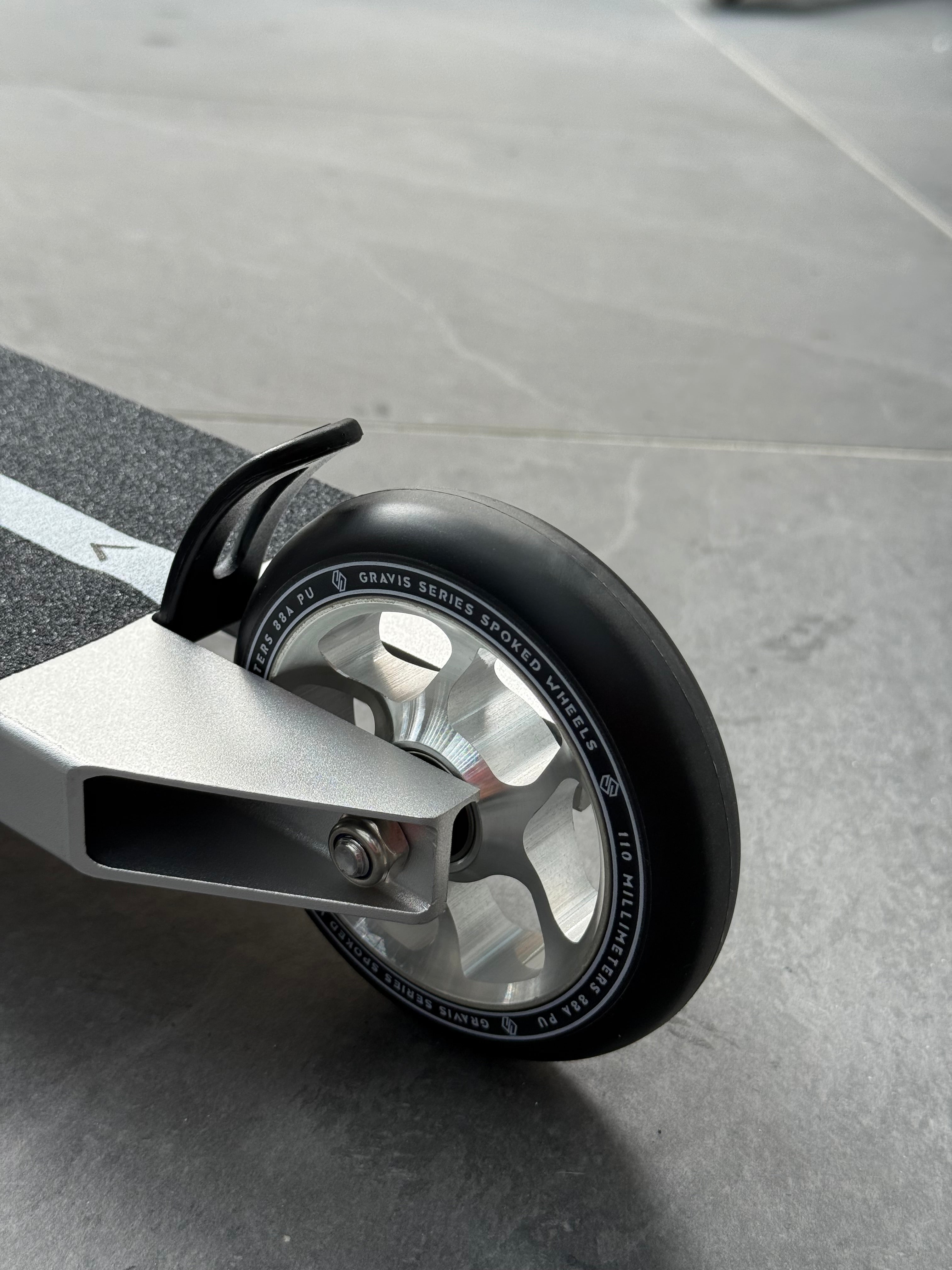 Scooter Custom Build Chrome/Black