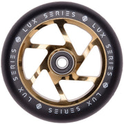 Striker Lux Spoked 110mm Rueda Patinete - Gold Chrome- Scootworld.es