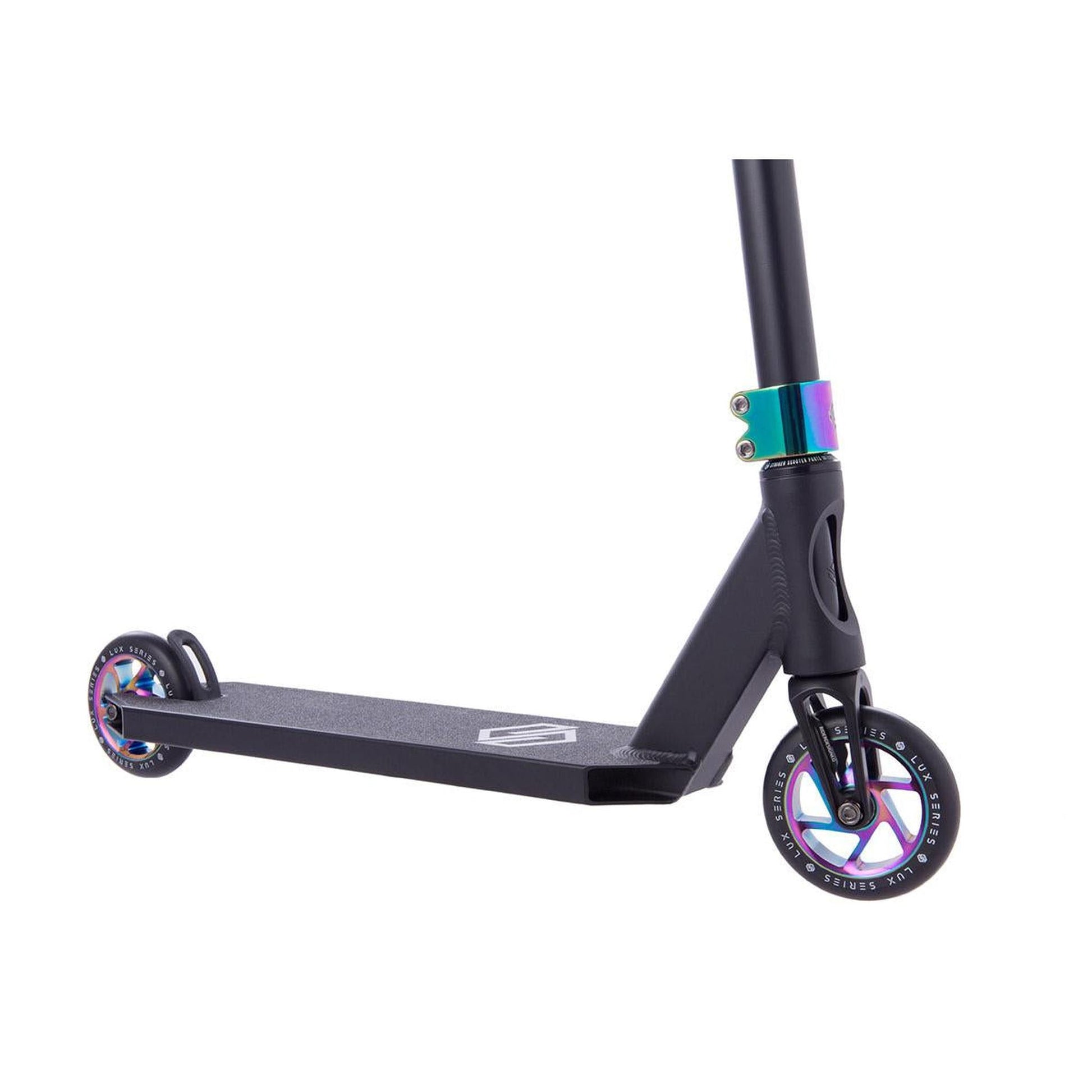 Striker Lux Scooter Freestyle - Black/Rainbow- Scootworld.es