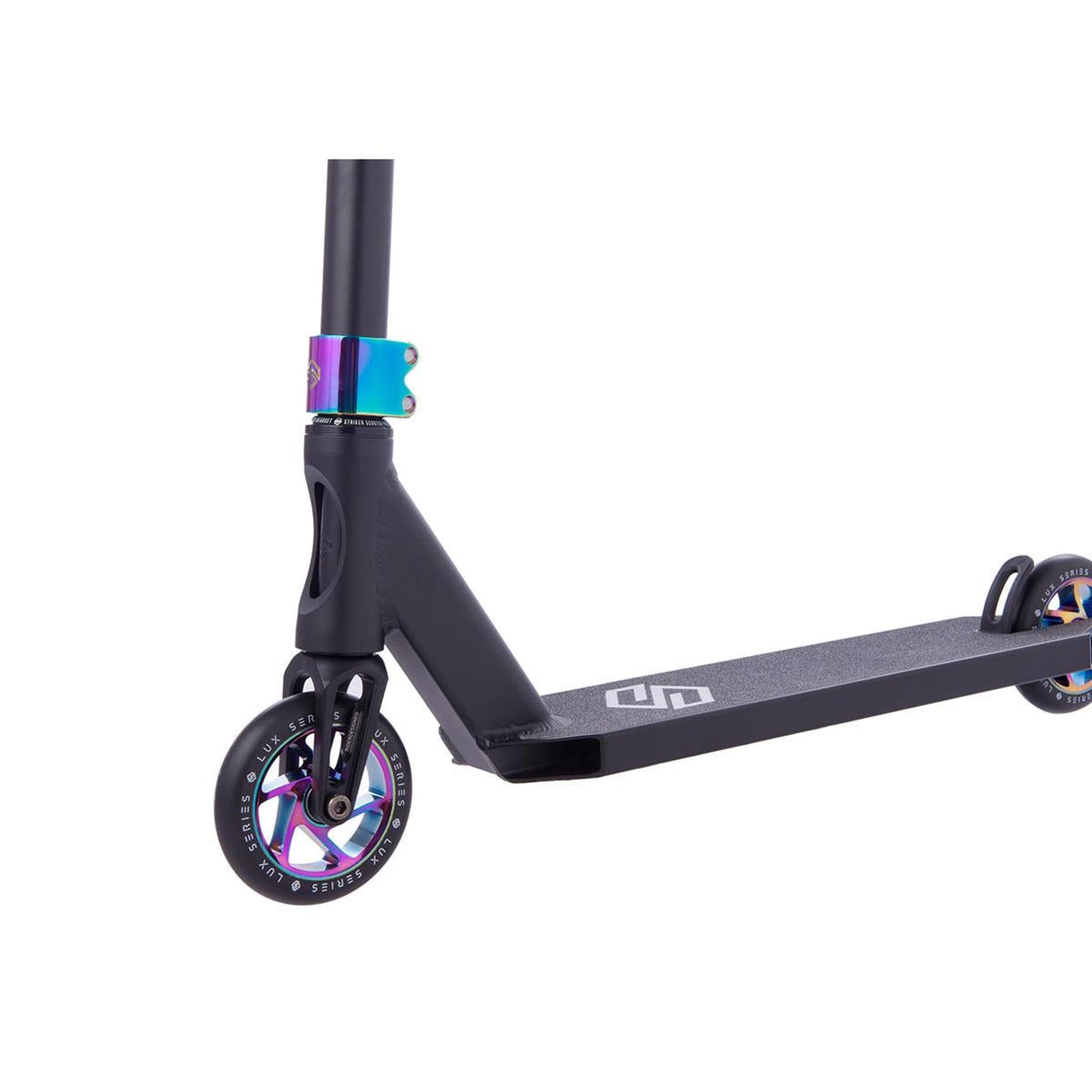 Striker Lux Scooter Freestyle - Black/Rainbow- Scootworld.es