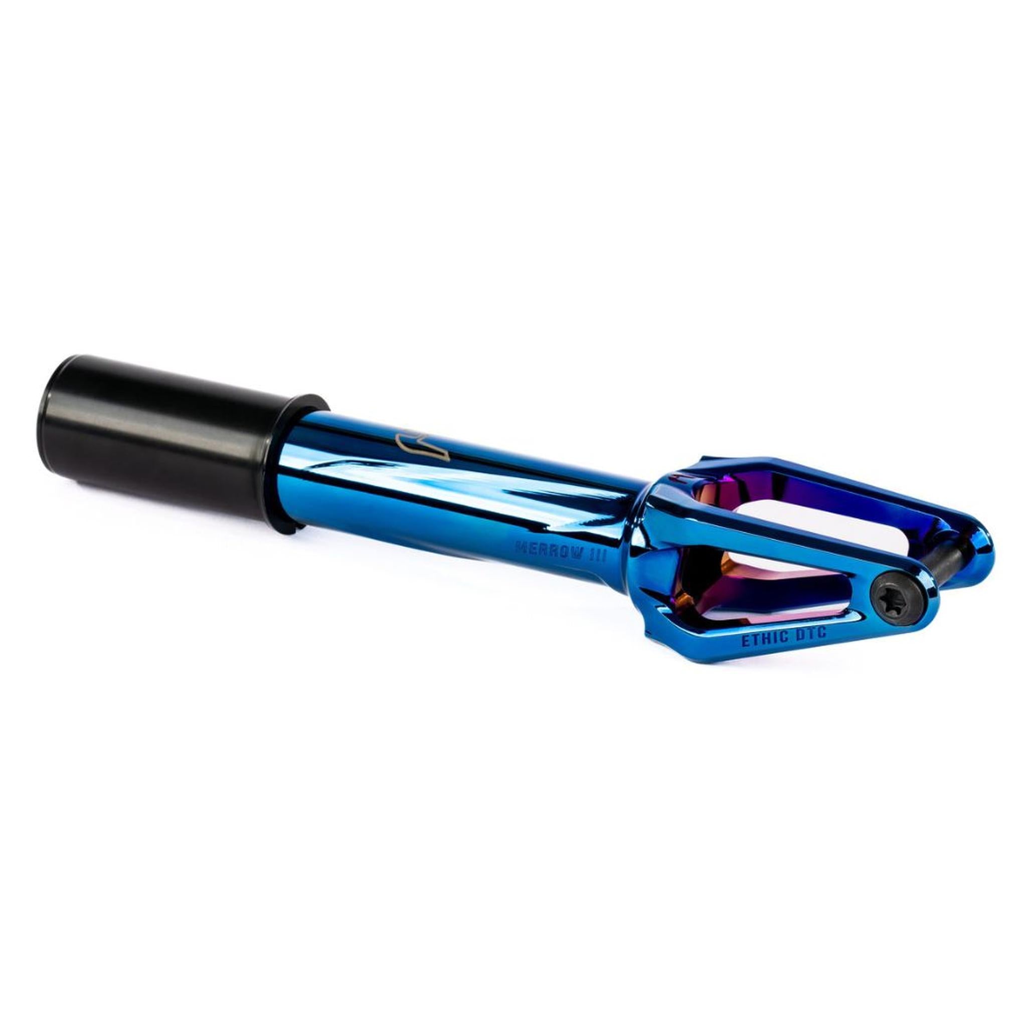 Ethic Merrow HIC V3 Horquilla Scooter Freestyle - Azul Cromo- Scootworld.es