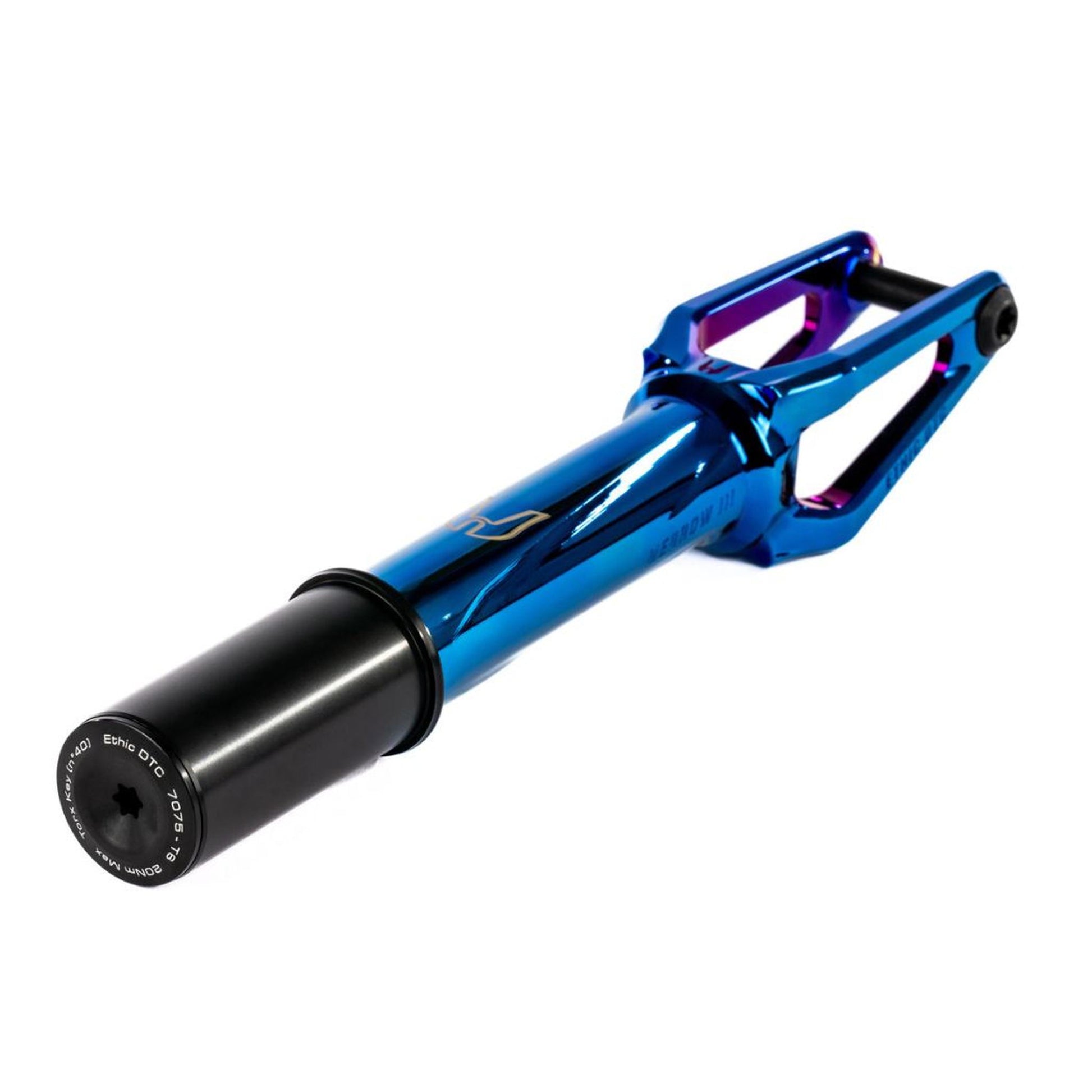 Ethic Merrow HIC V3 Horquilla Scooter Freestyle - Azul Cromo- Scootworld.es